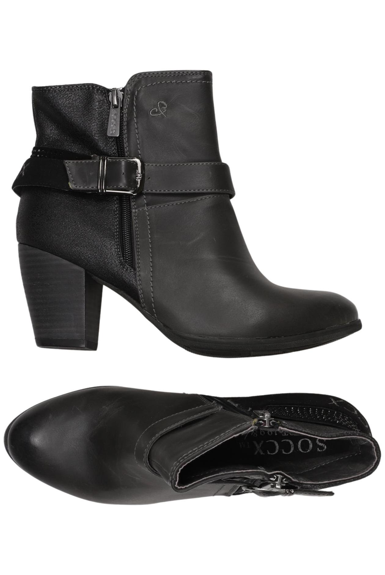

Soccx Damen Stiefelette, schwarz, Gr. 40