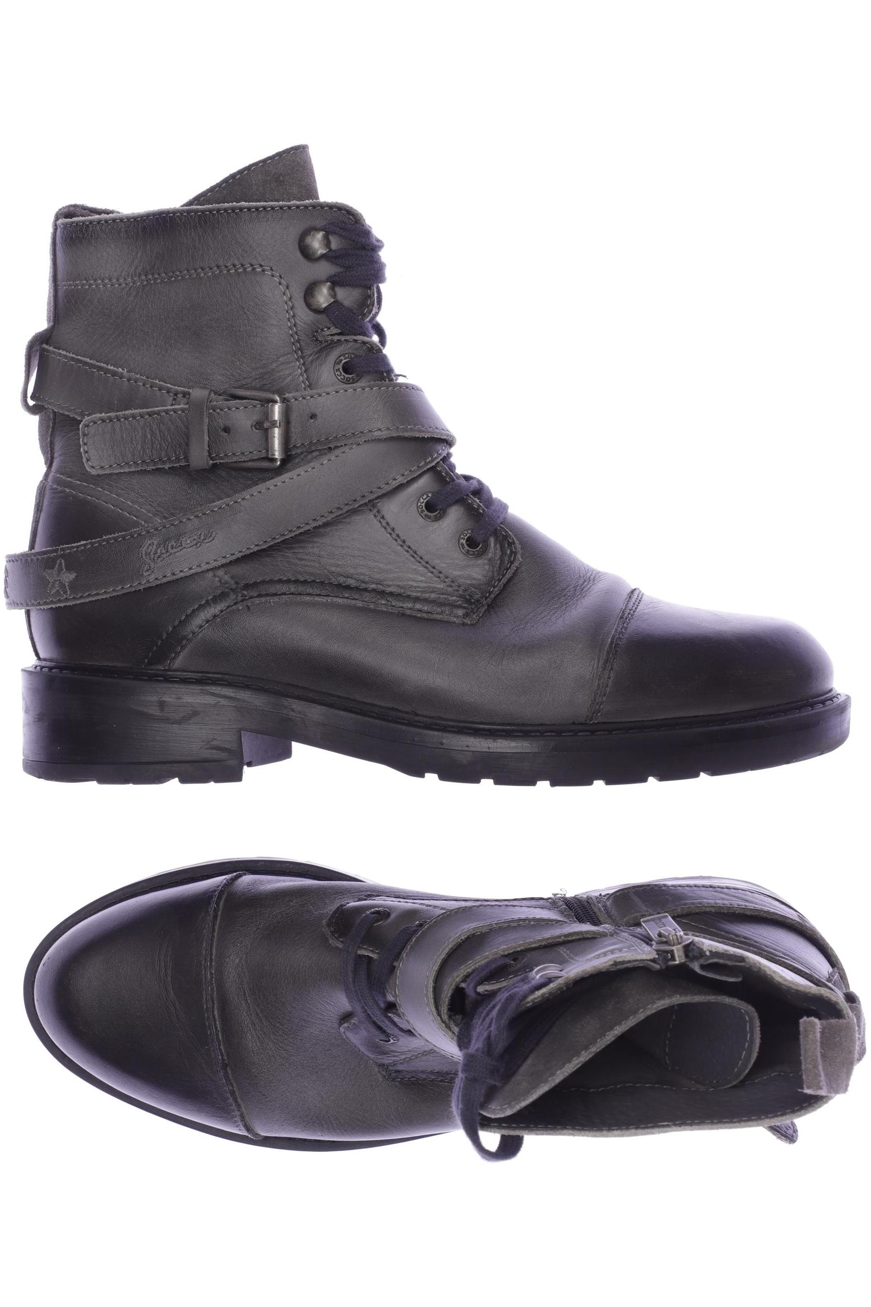 

Soccx Damen Stiefelette, grau, Gr. 40