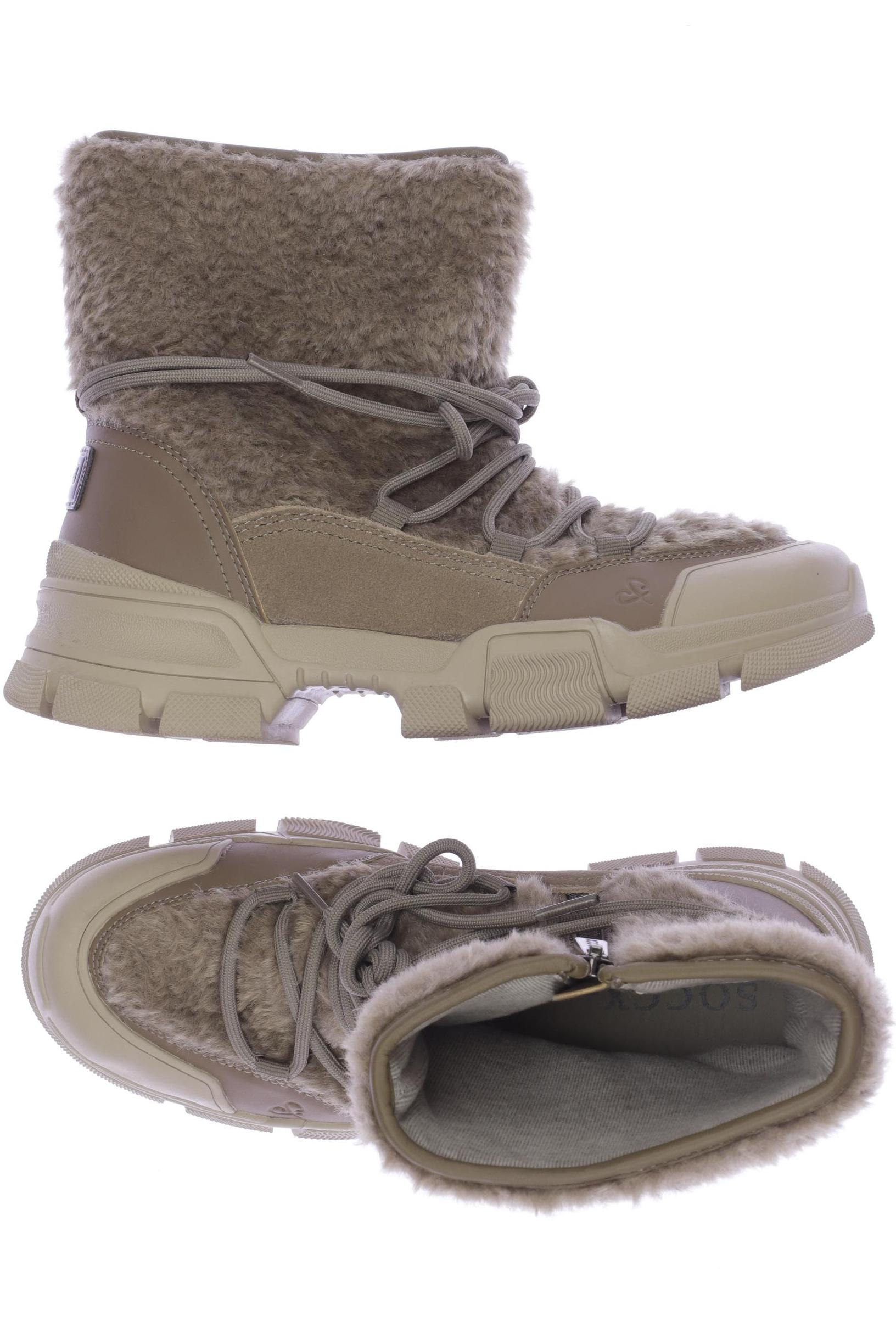 

Soccx Damen Stiefelette, beige, Gr. 38
