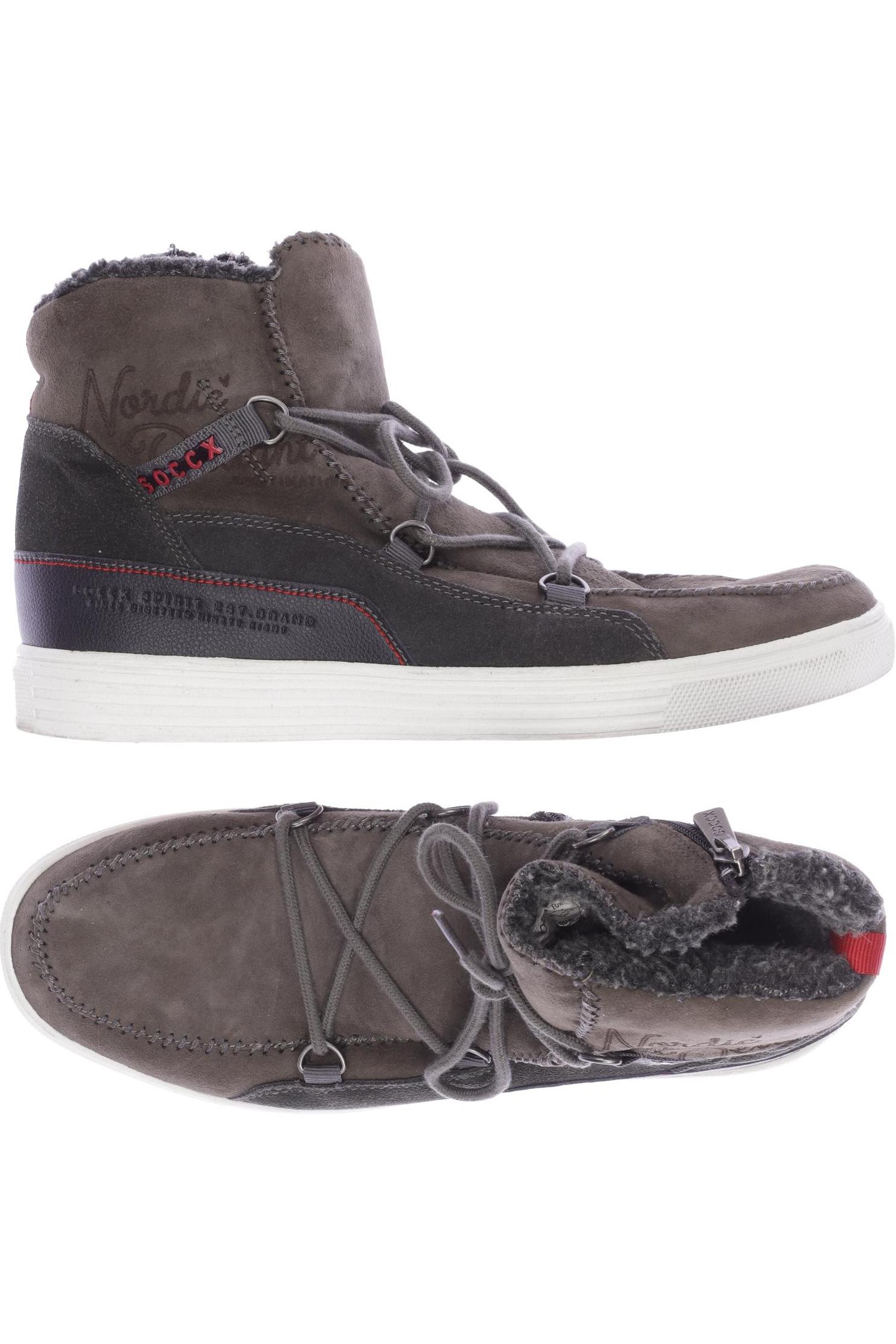 

SOCCX Damen Stiefelette, braun