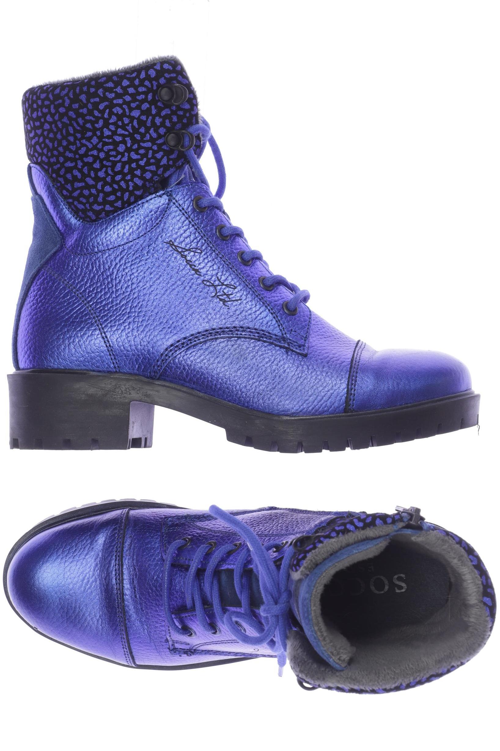 

Soccx Damen Stiefelette, blau, Gr. 38