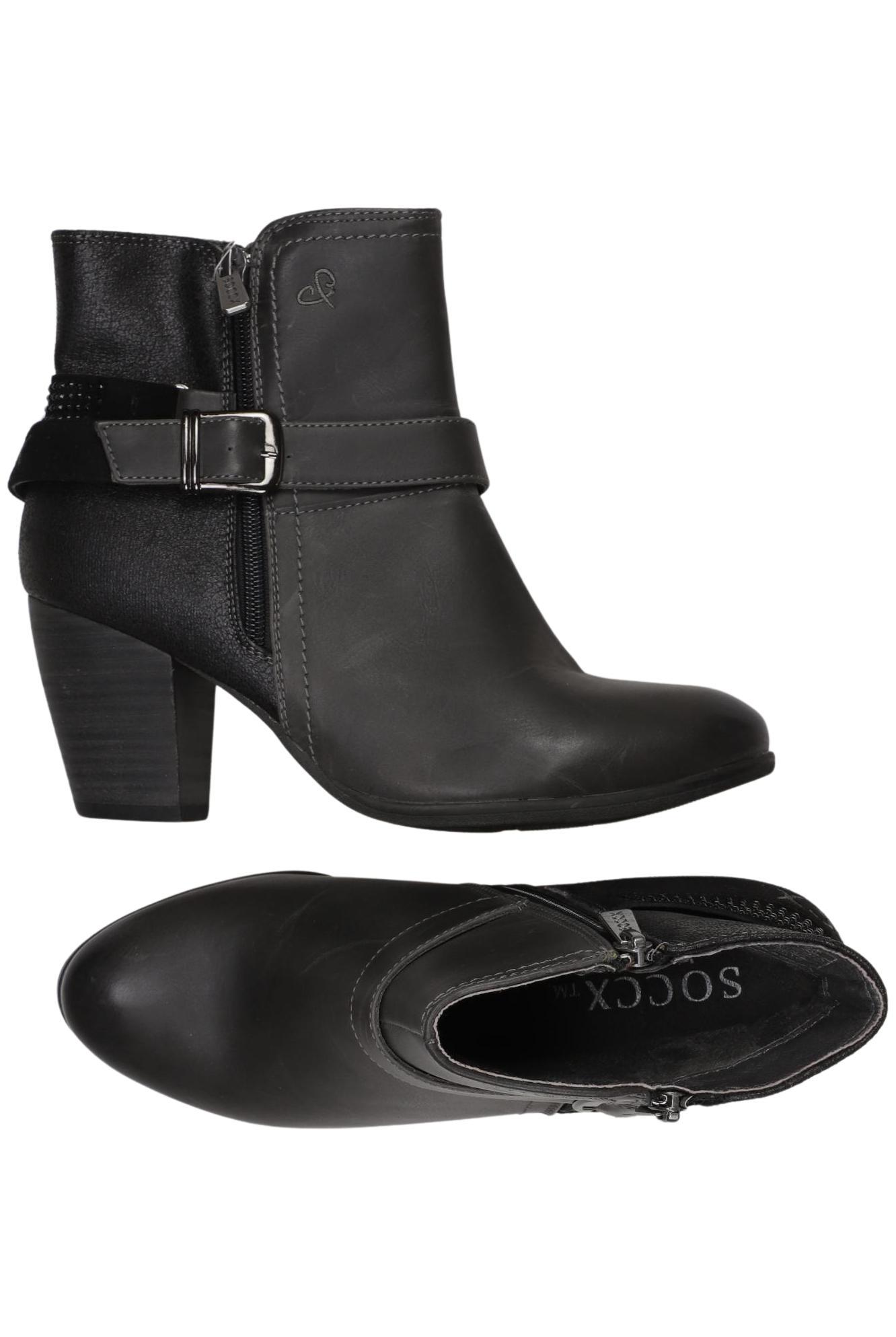 

Soccx Damen Stiefelette, grau, Gr. 40