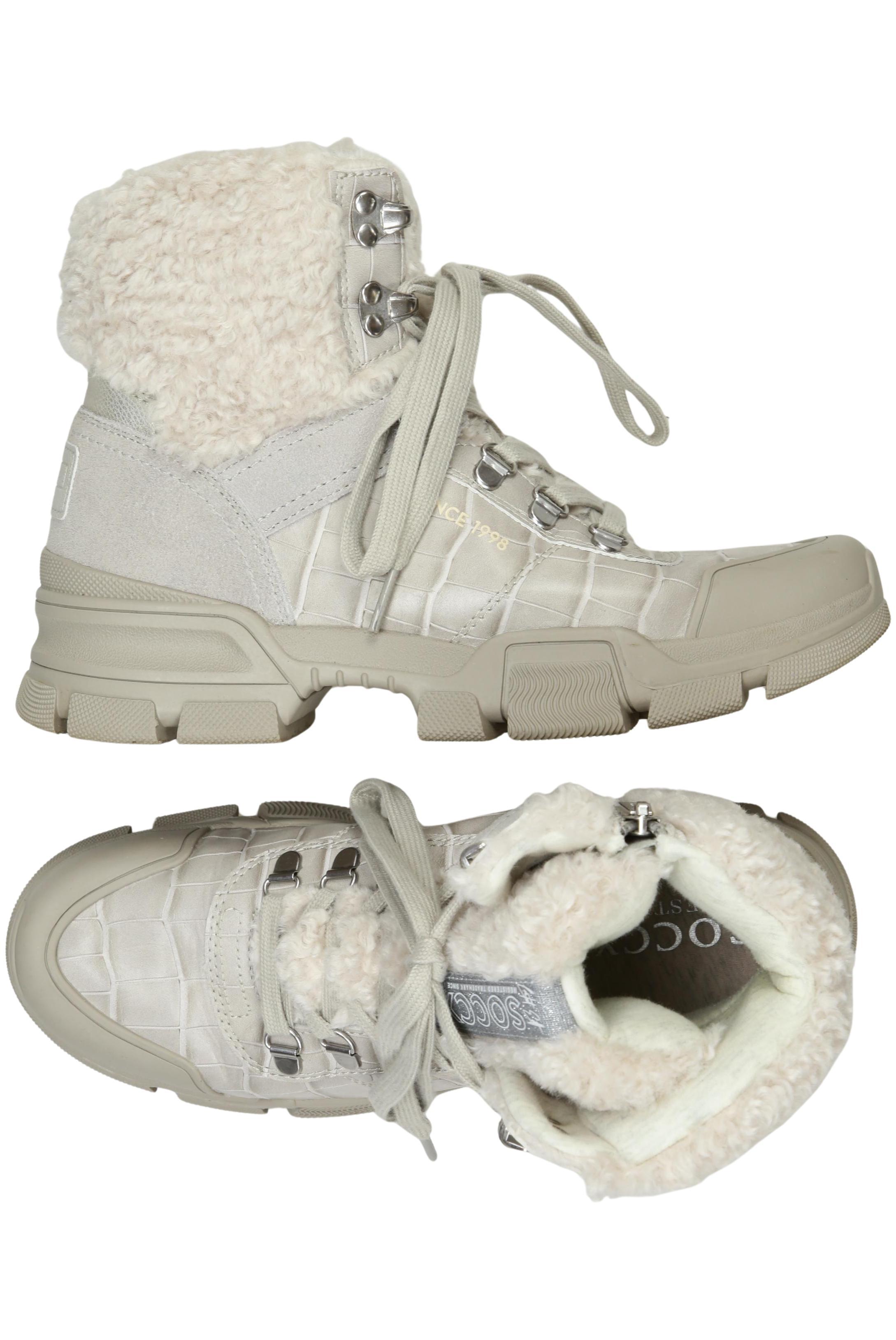 

Soccx Damen Stiefelette, grau, Gr. 39