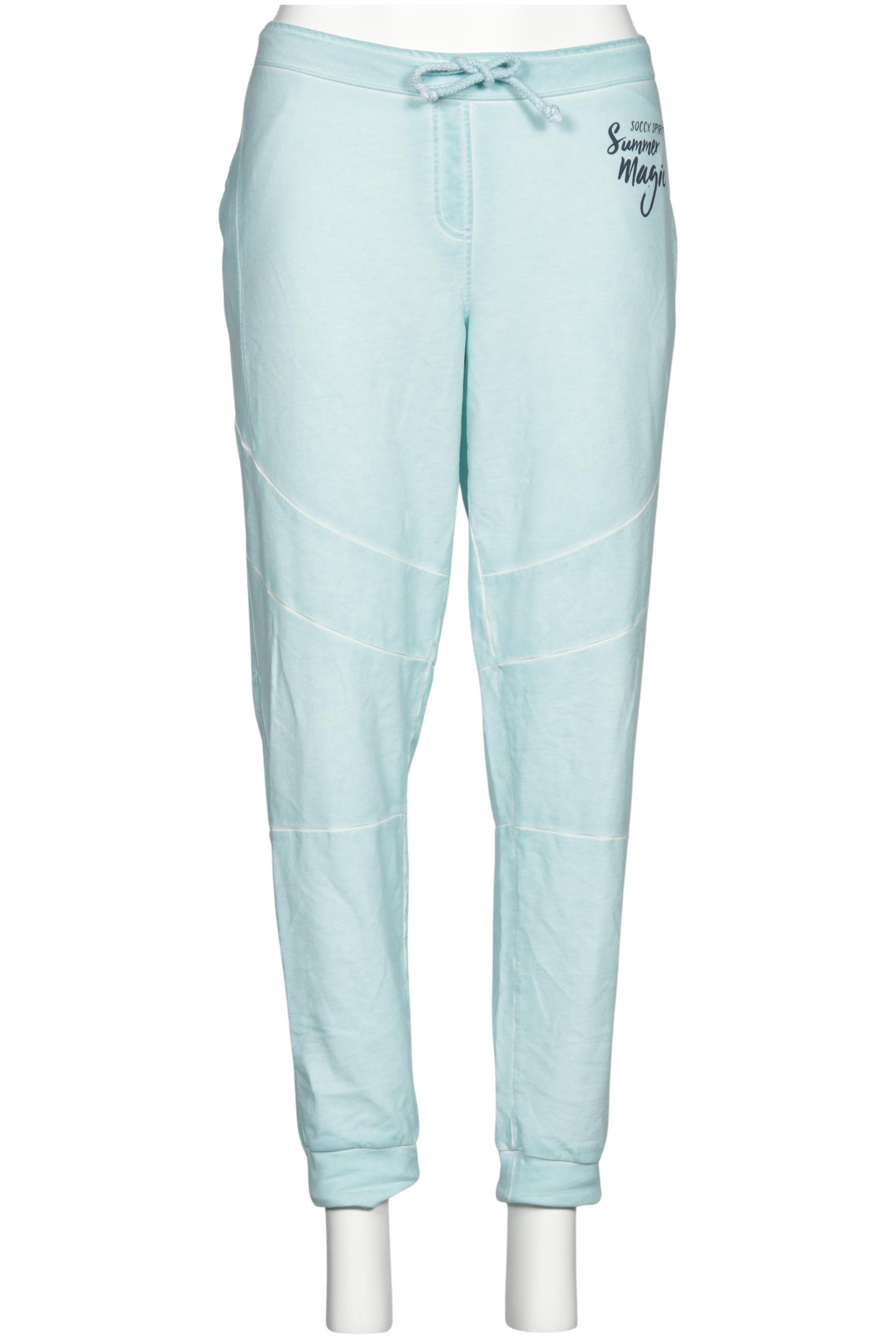 

Soccx Damen Stoffhose, hellblau, Gr. 42
