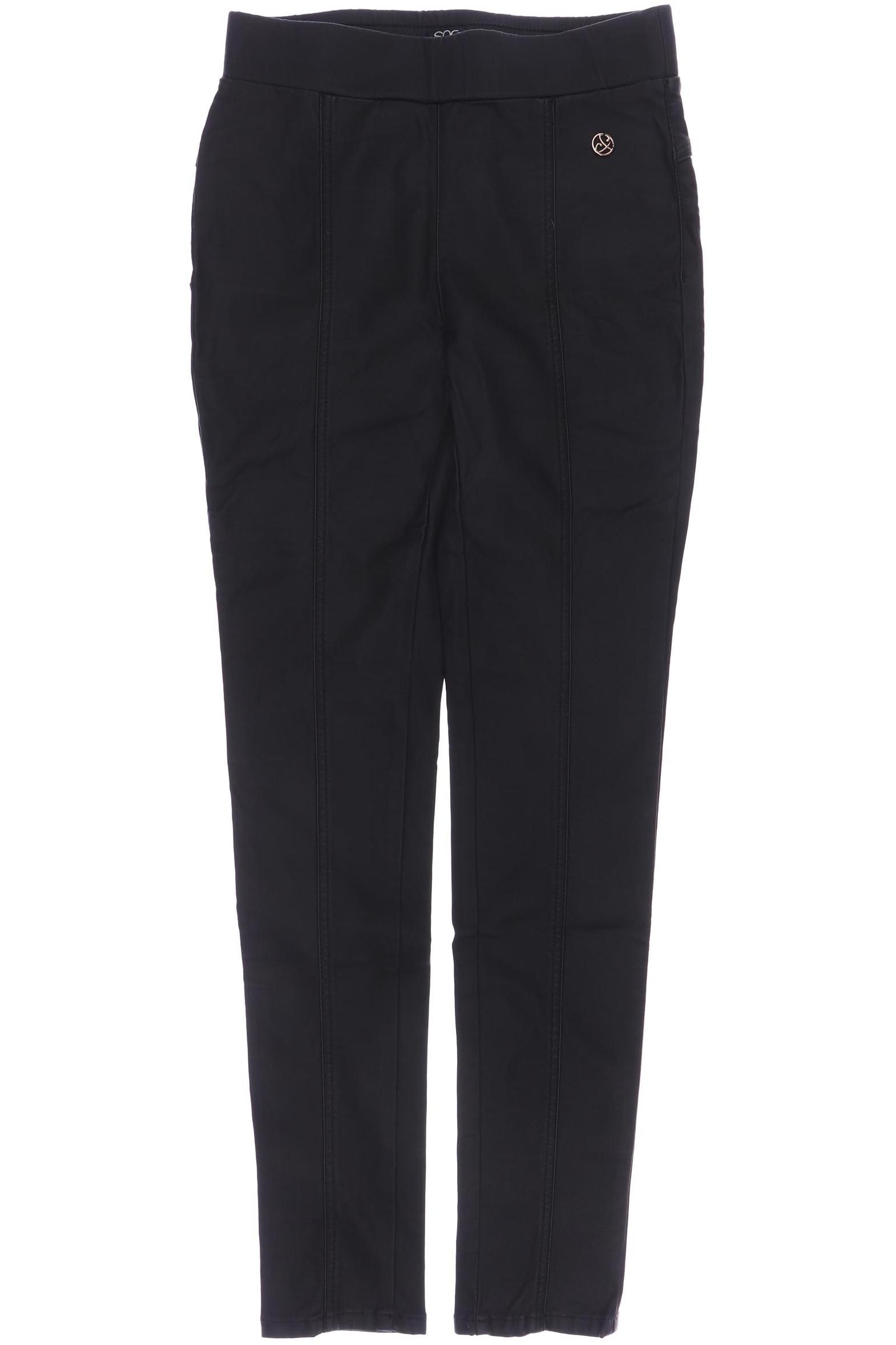 

Soccx Damen Stoffhose, schwarz, Gr. 38