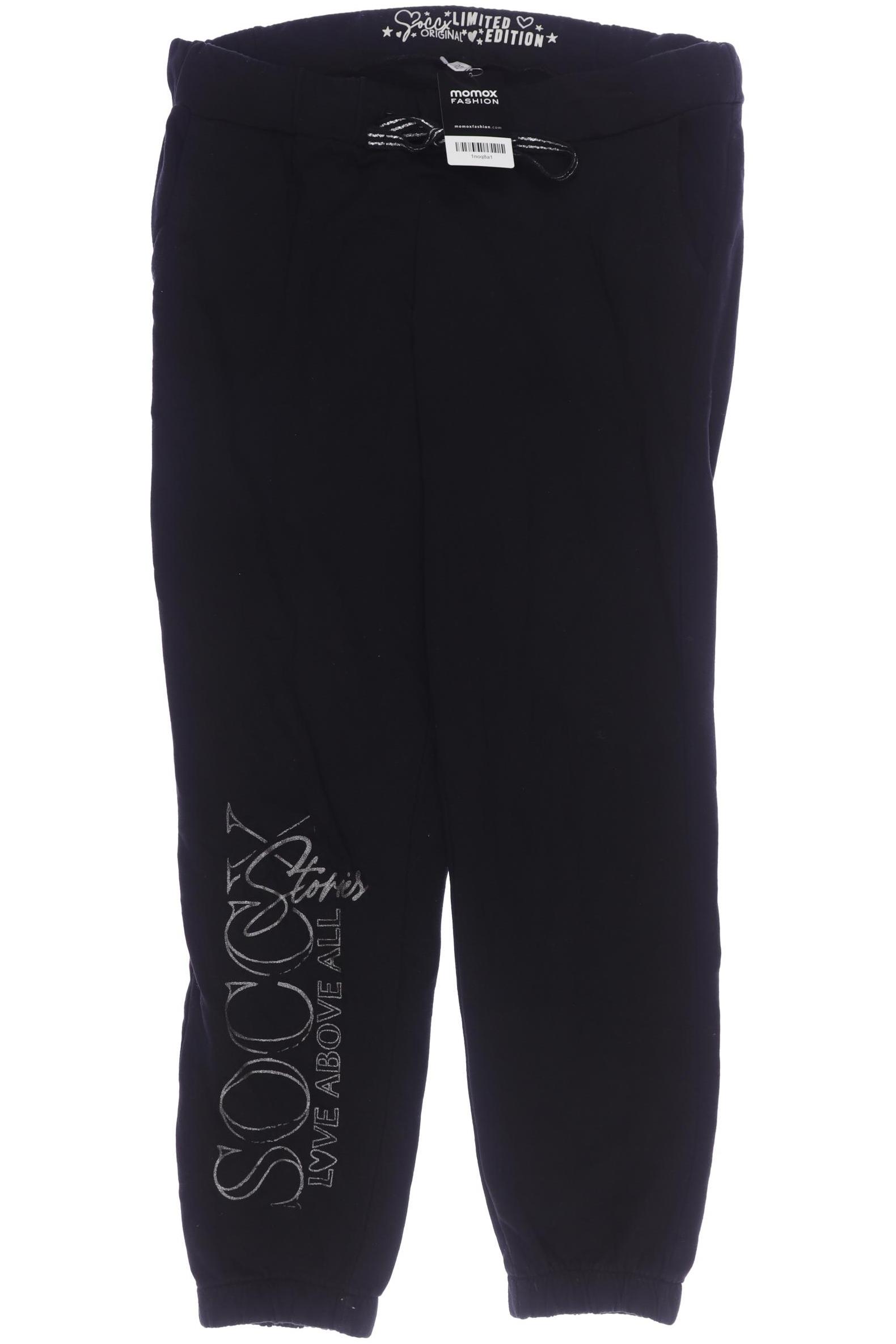 

Soccx Damen Stoffhose, schwarz, Gr. 38