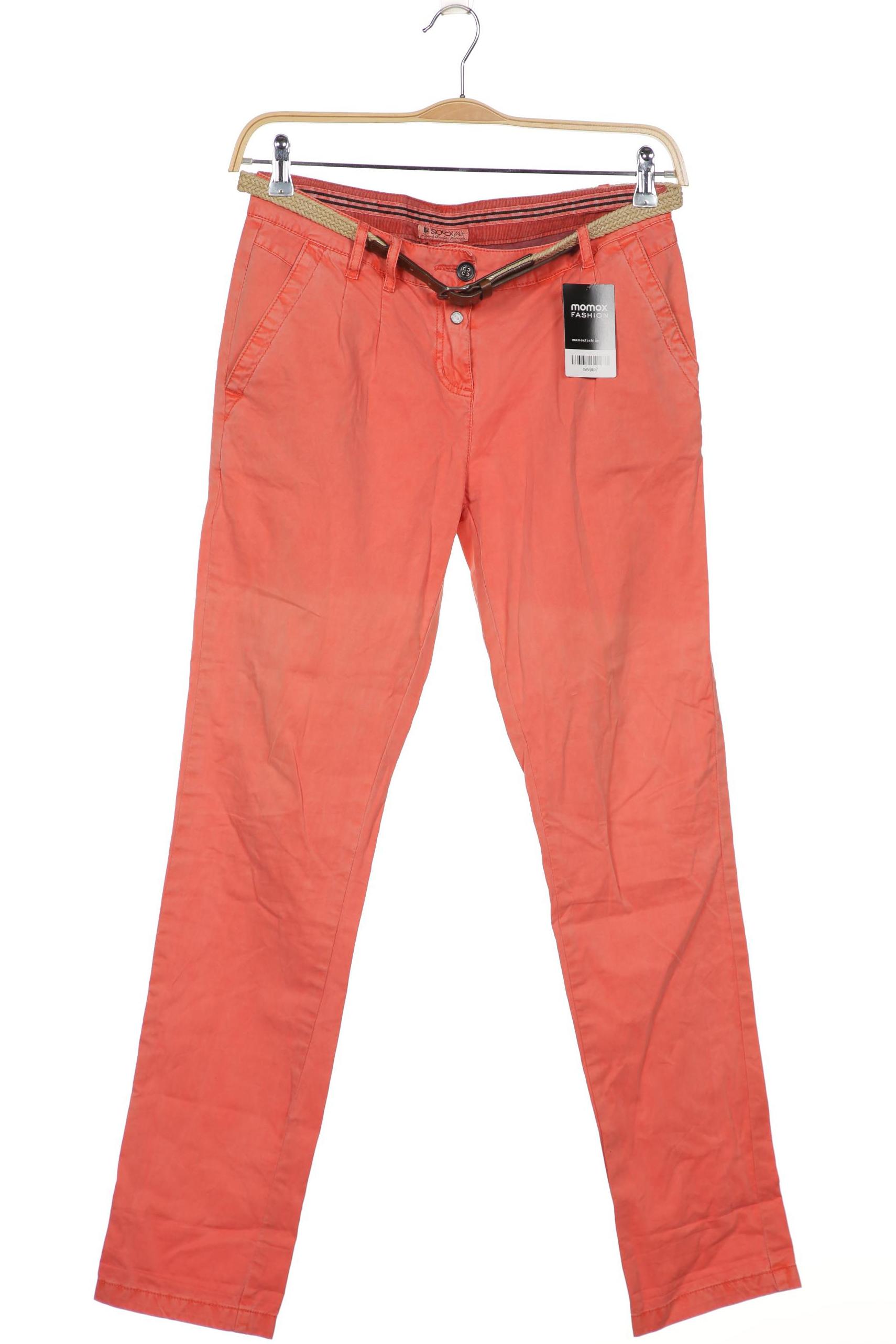 

Soccx Damen Stoffhose, orange, Gr. 38