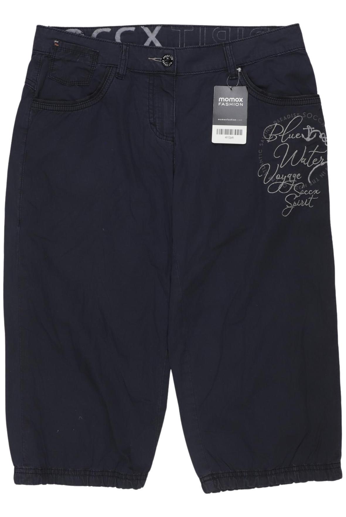 

Soccx Damen Stoffhose, marineblau, Gr. 36