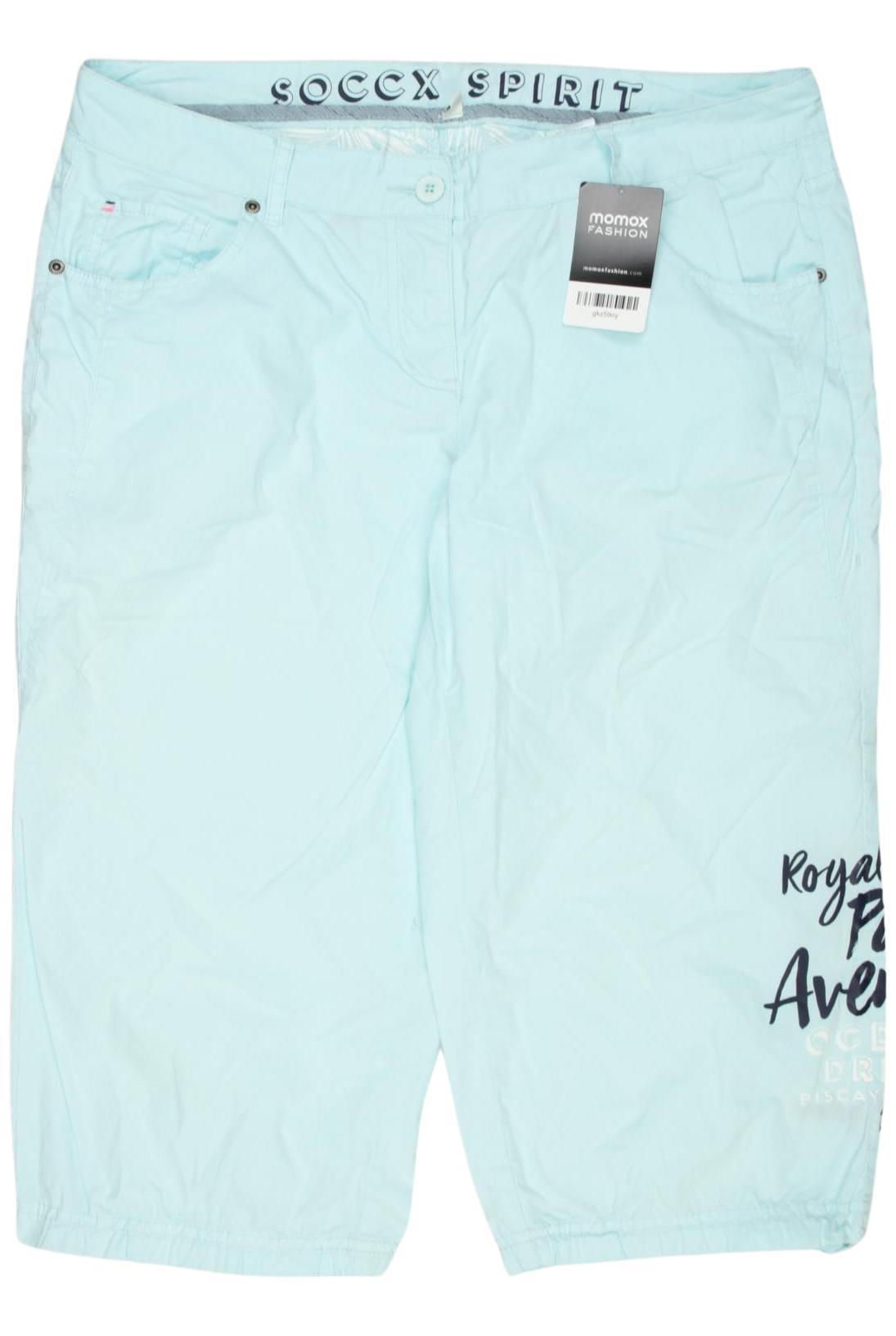 

Soccx Damen Stoffhose, türkis, Gr. 40