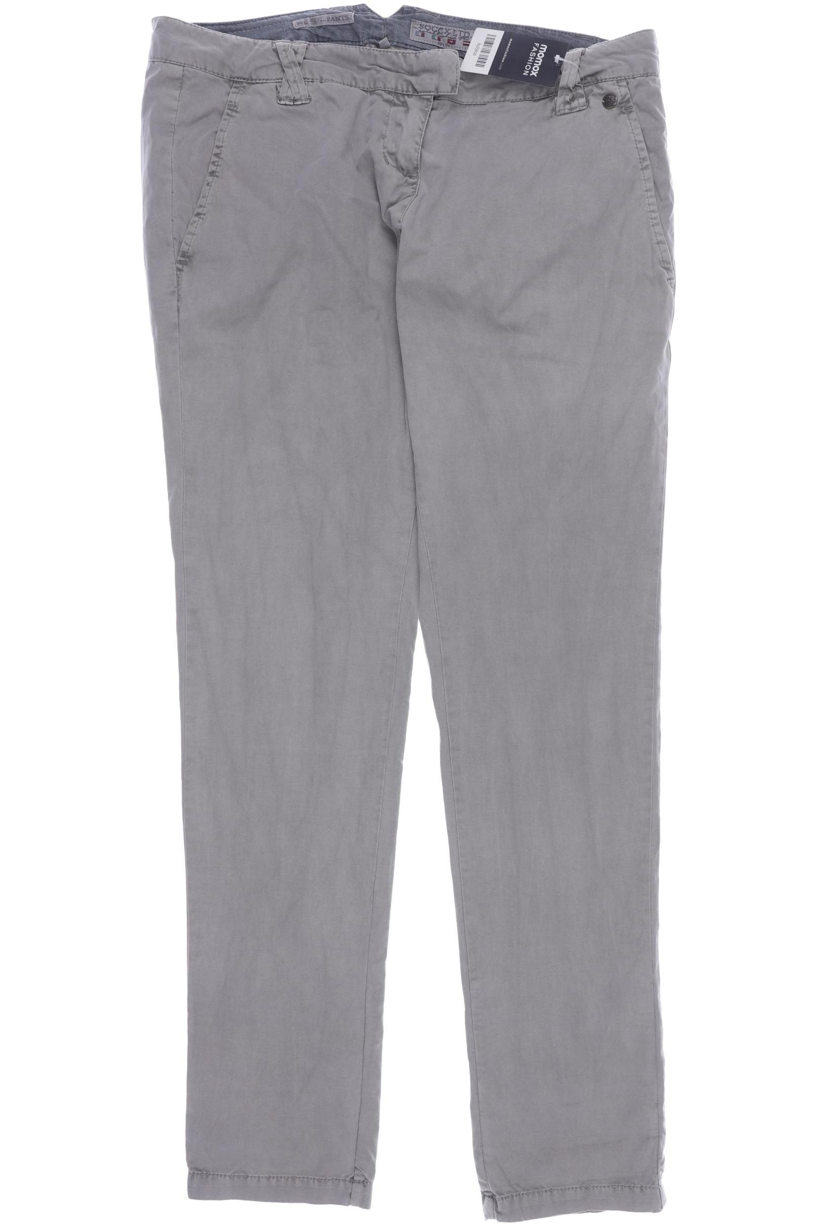 

Soccx Damen Stoffhose, grau, Gr. 0