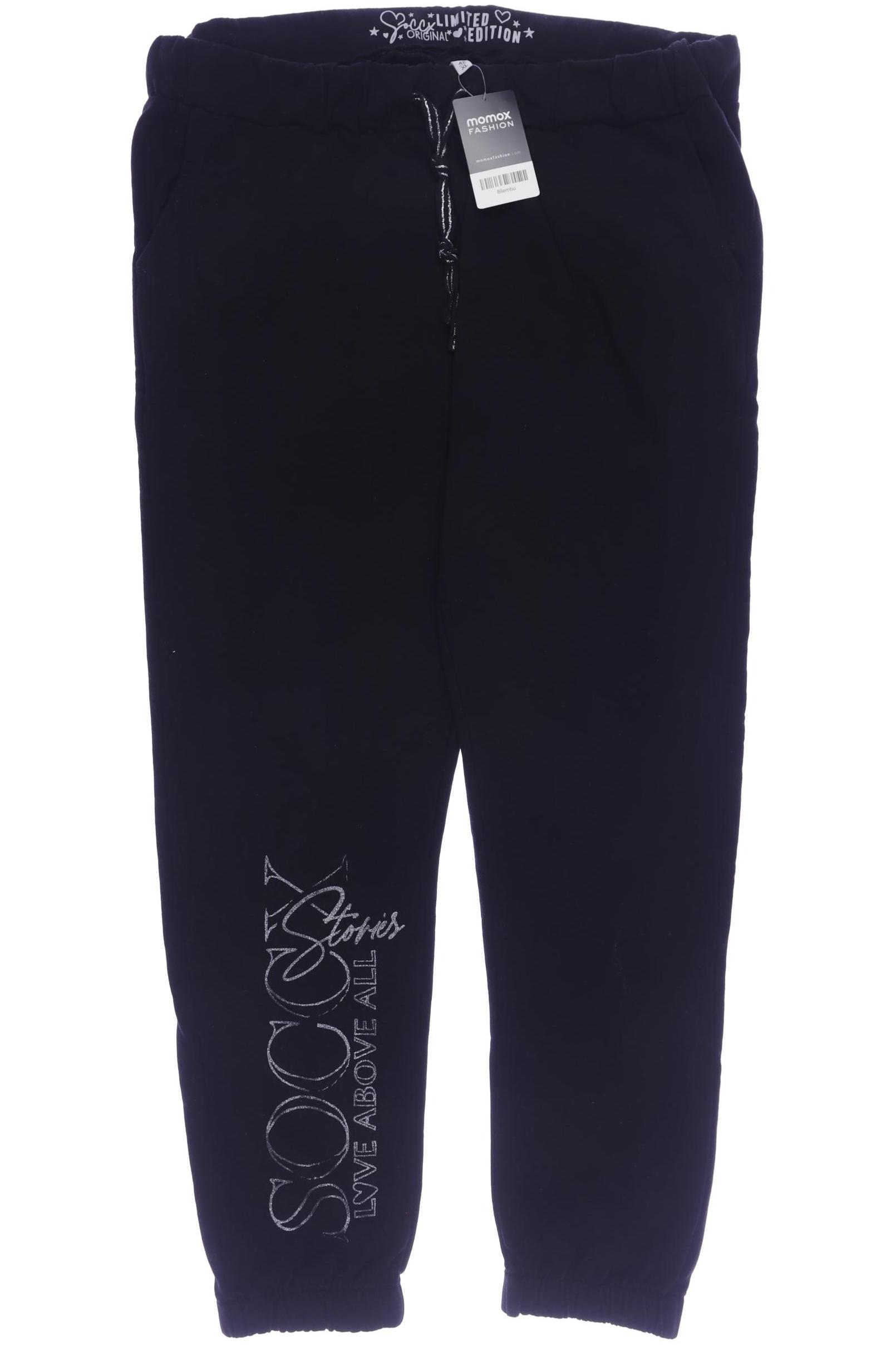 

Soccx Damen Stoffhose, schwarz, Gr. 42