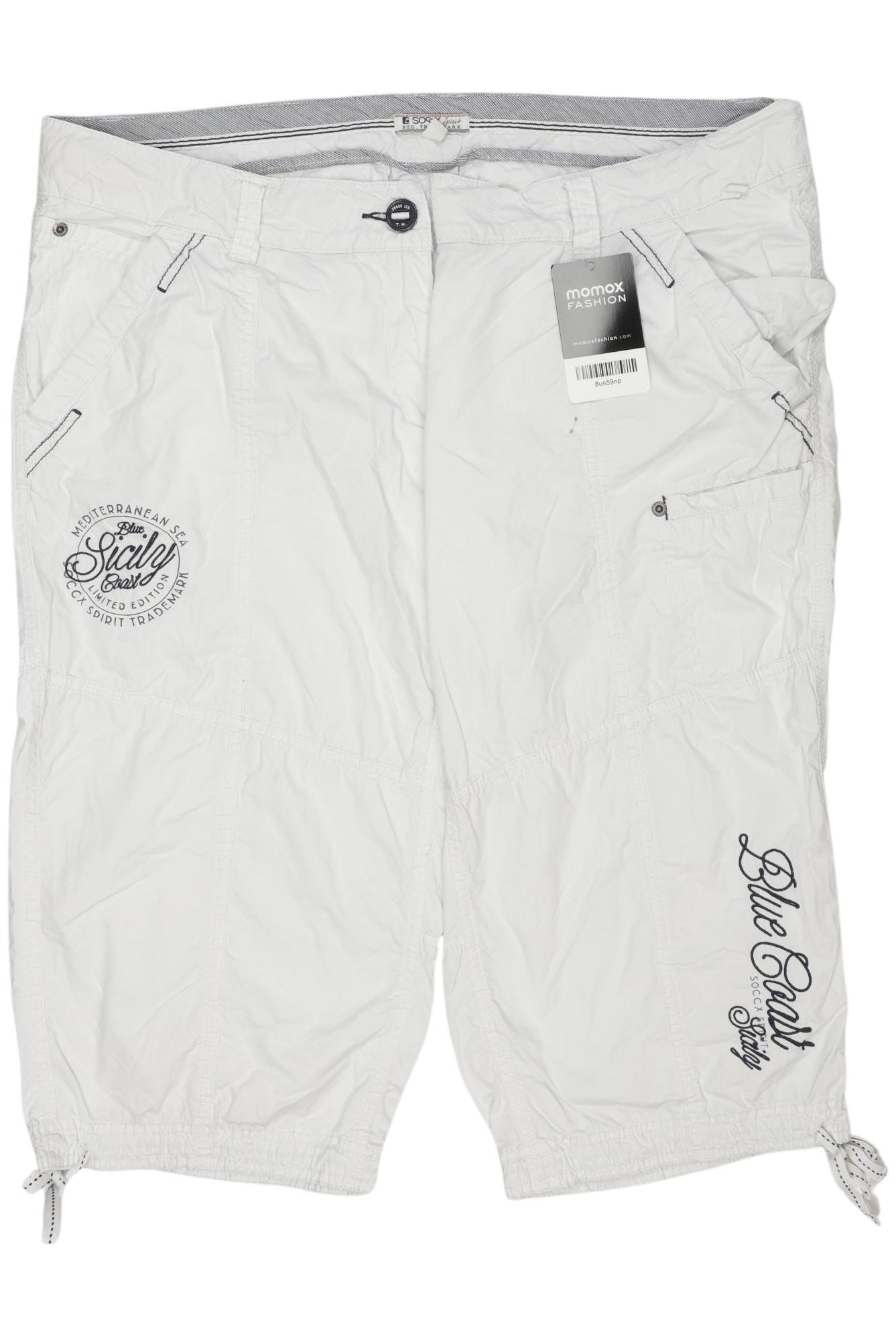 

Soccx Damen Stoffhose, weiß, Gr. 42