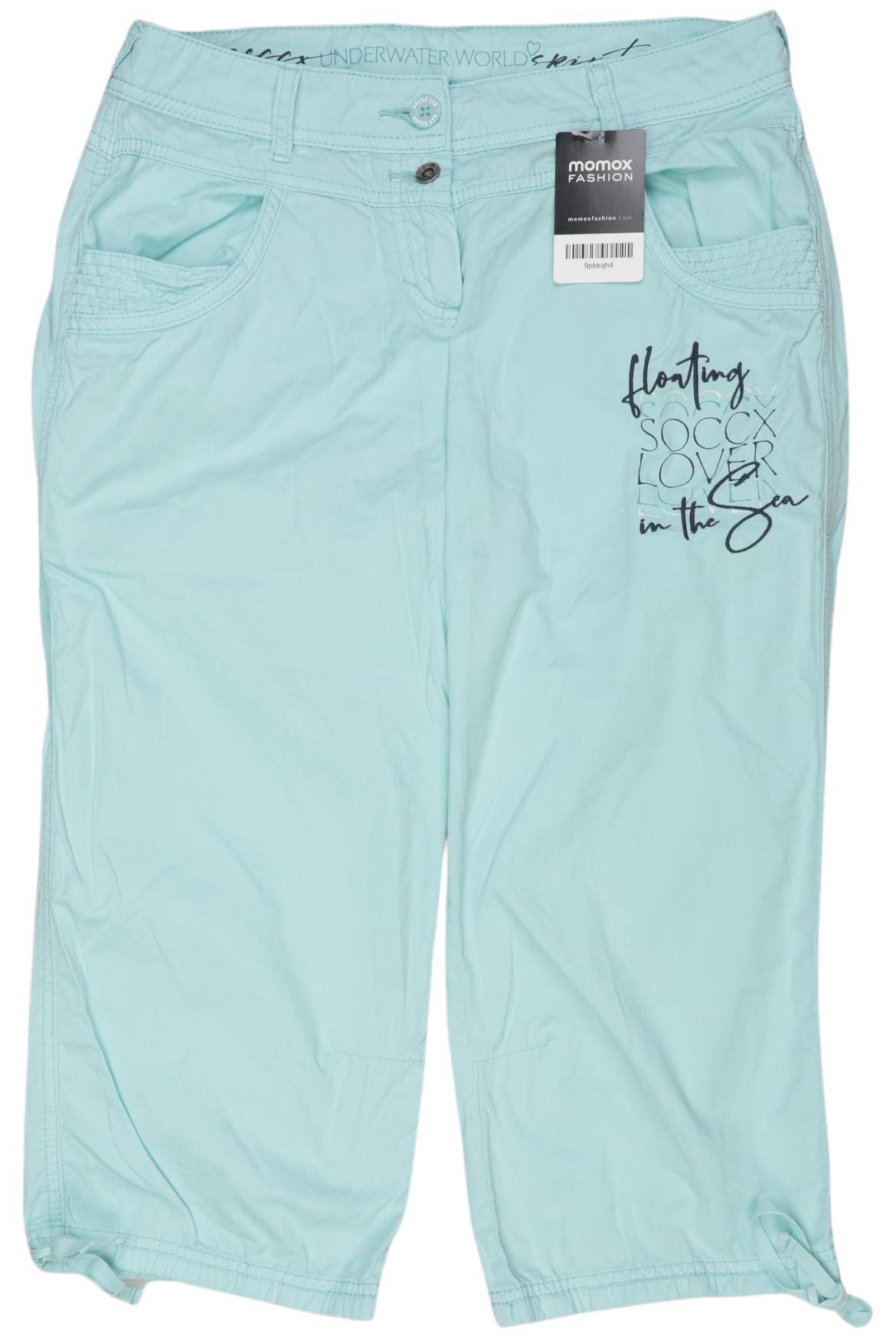 

Soccx Damen Stoffhose, hellblau, Gr. 36