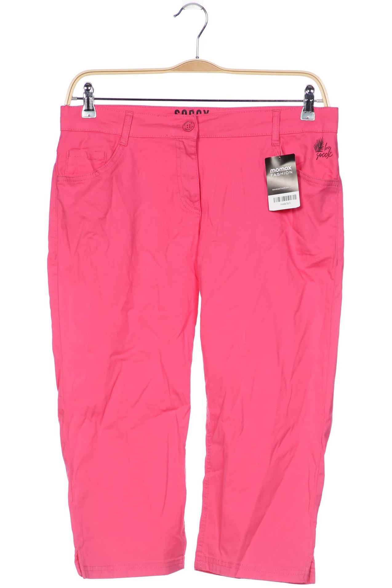 

SOCCX Damen Stoffhose, pink