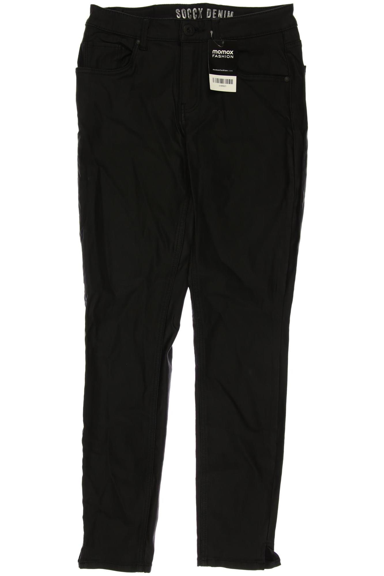 

Soccx Damen Stoffhose, schwarz, Gr. 40