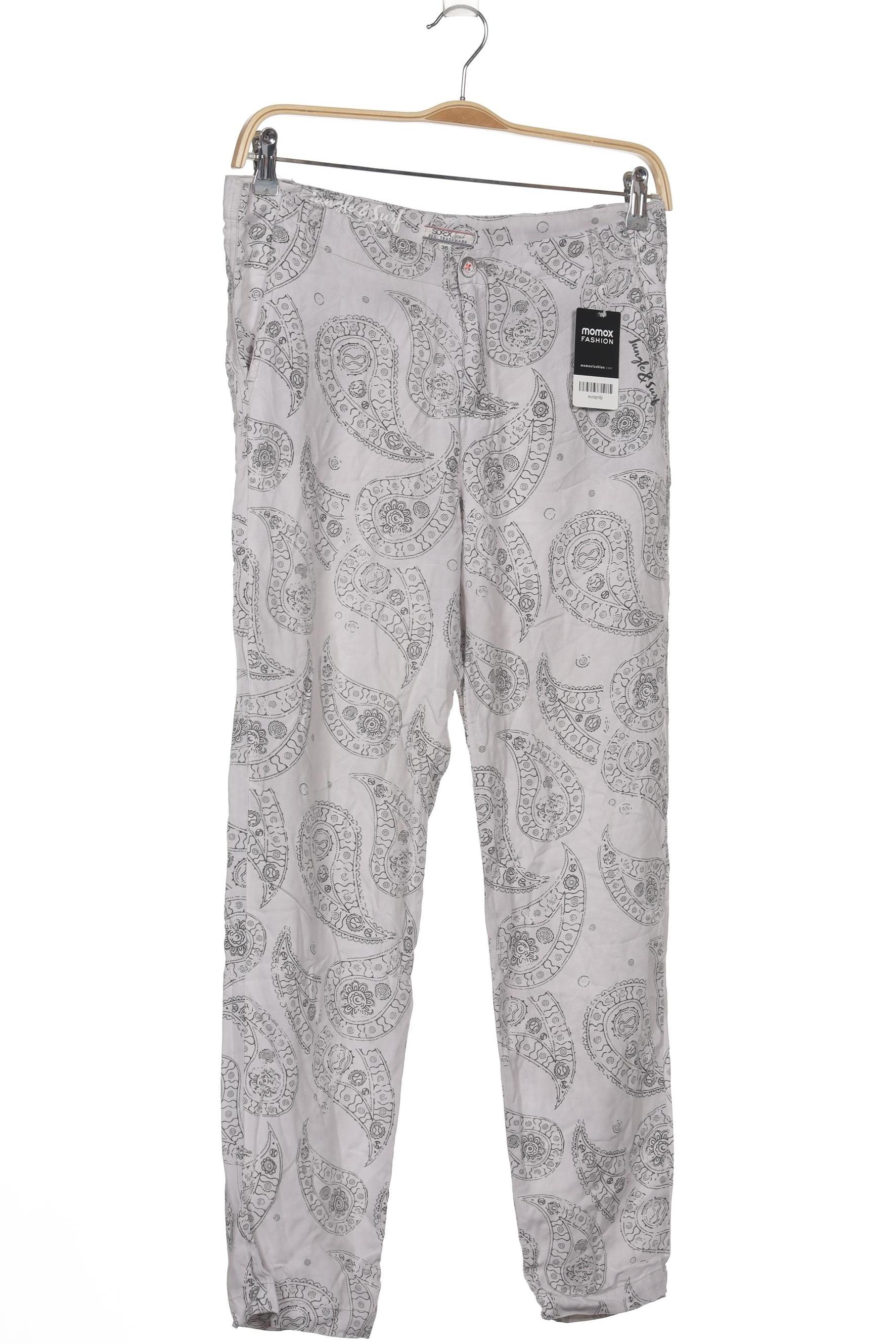 

Soccx Damen Stoffhose, grau, Gr. 36