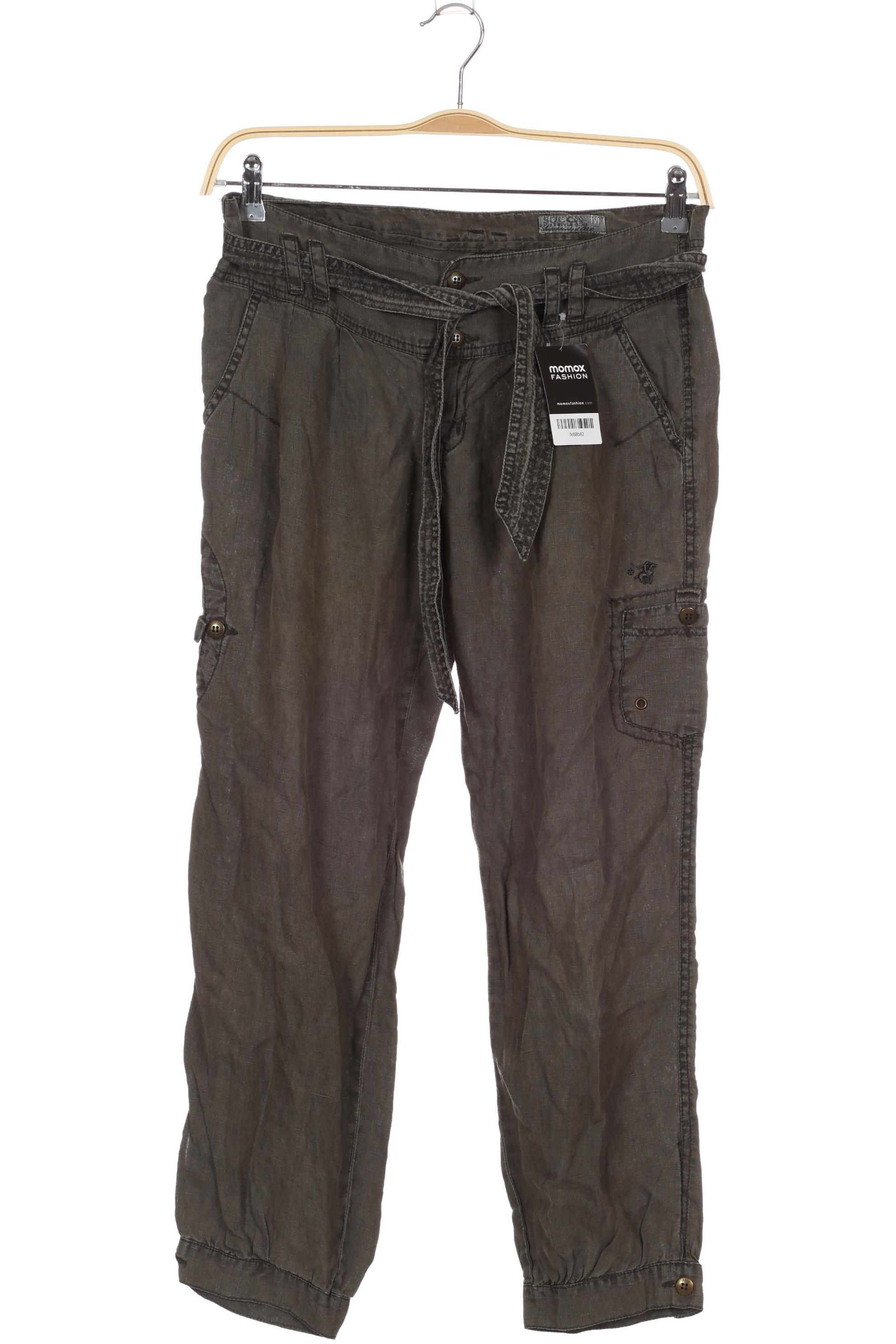 

Soccx Damen Stoffhose, grün, Gr. 0
