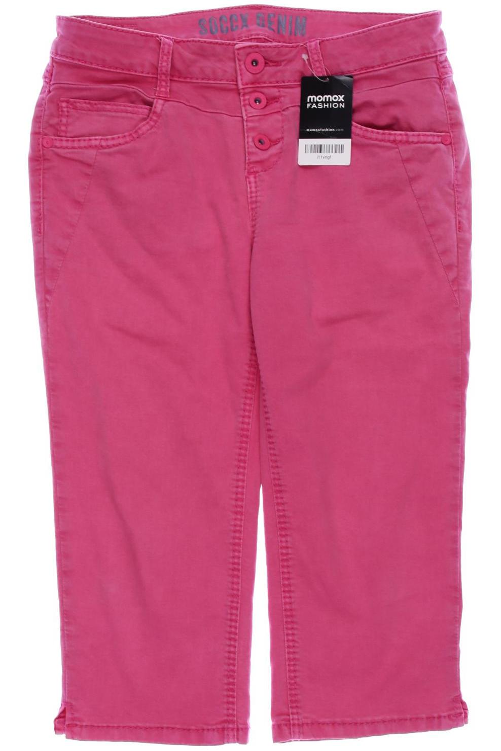 

SOCCX Damen Stoffhose, pink