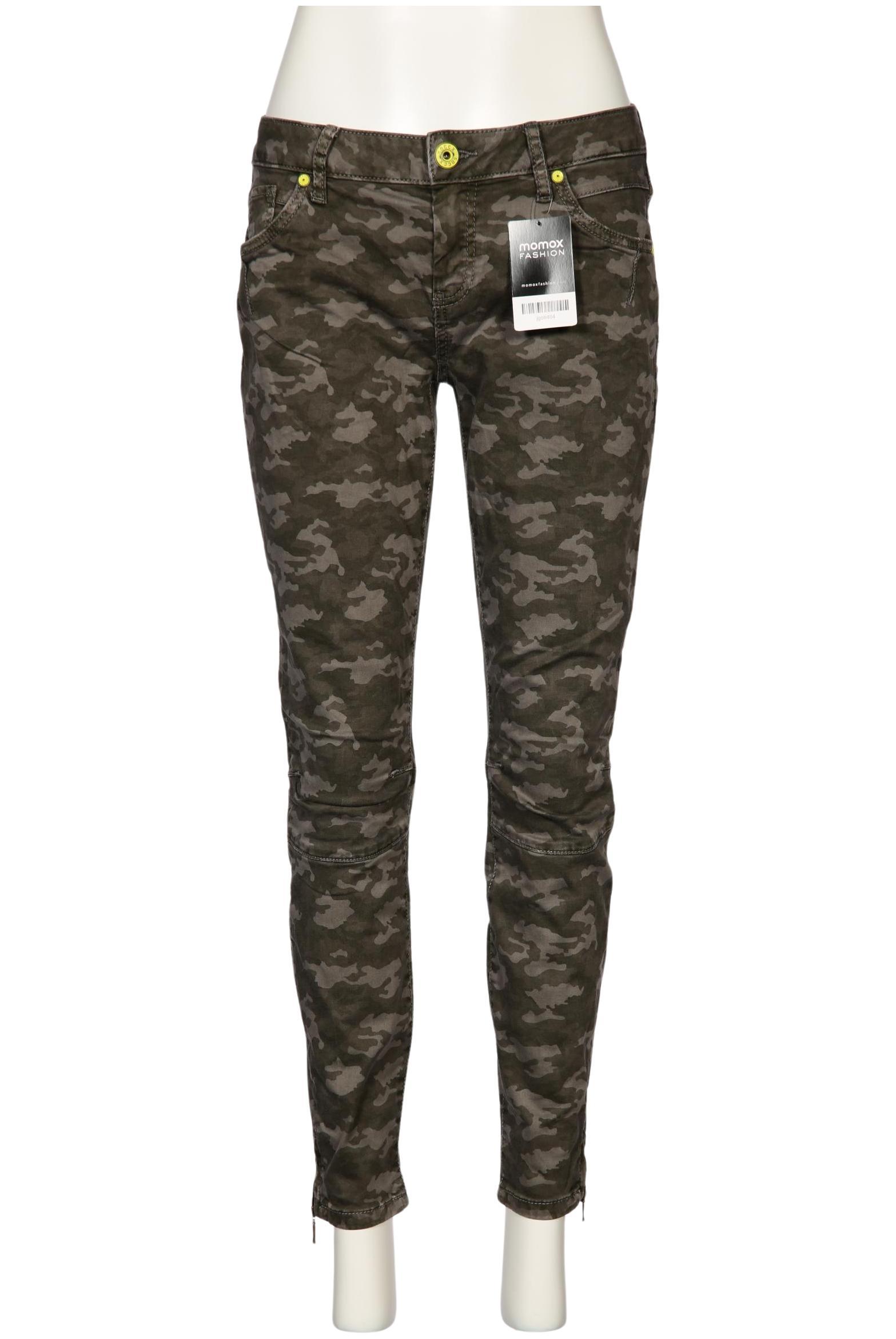 

Soccx Damen Stoffhose, grün, Gr. 29