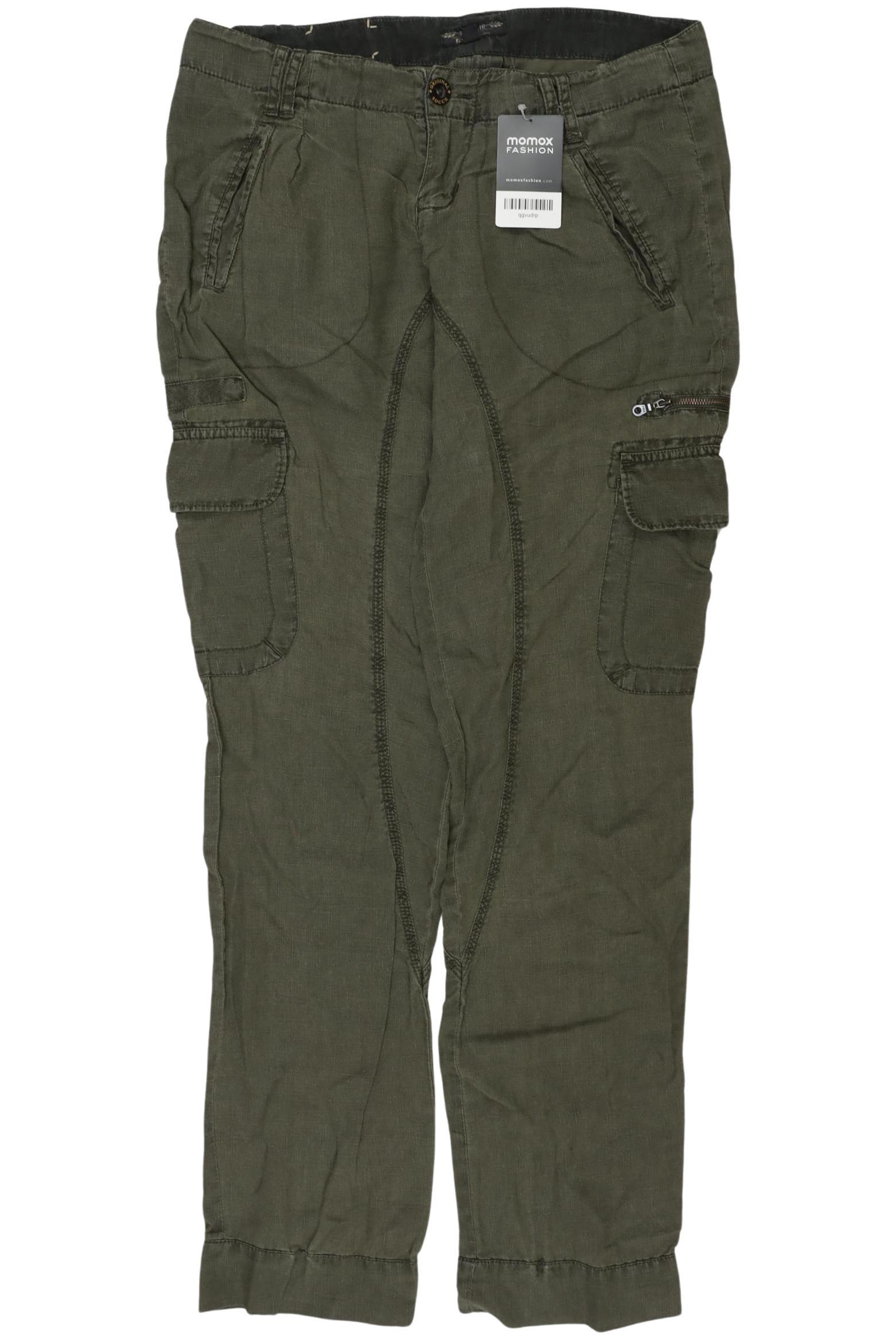 

Soccx Damen Stoffhose, grün, Gr. 30