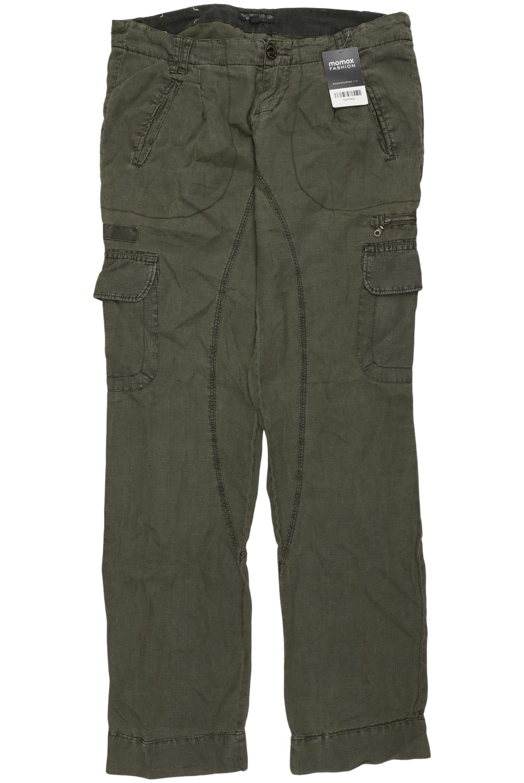 

Soccx Damen Stoffhose, grün, Gr. 38