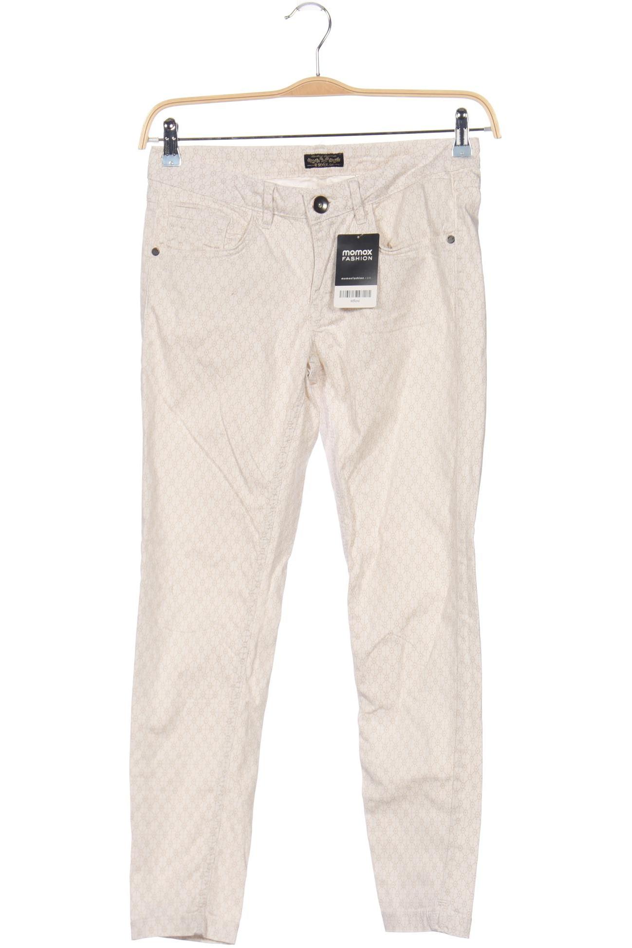 

Soccx Damen Stoffhose, cremeweiß, Gr. 28