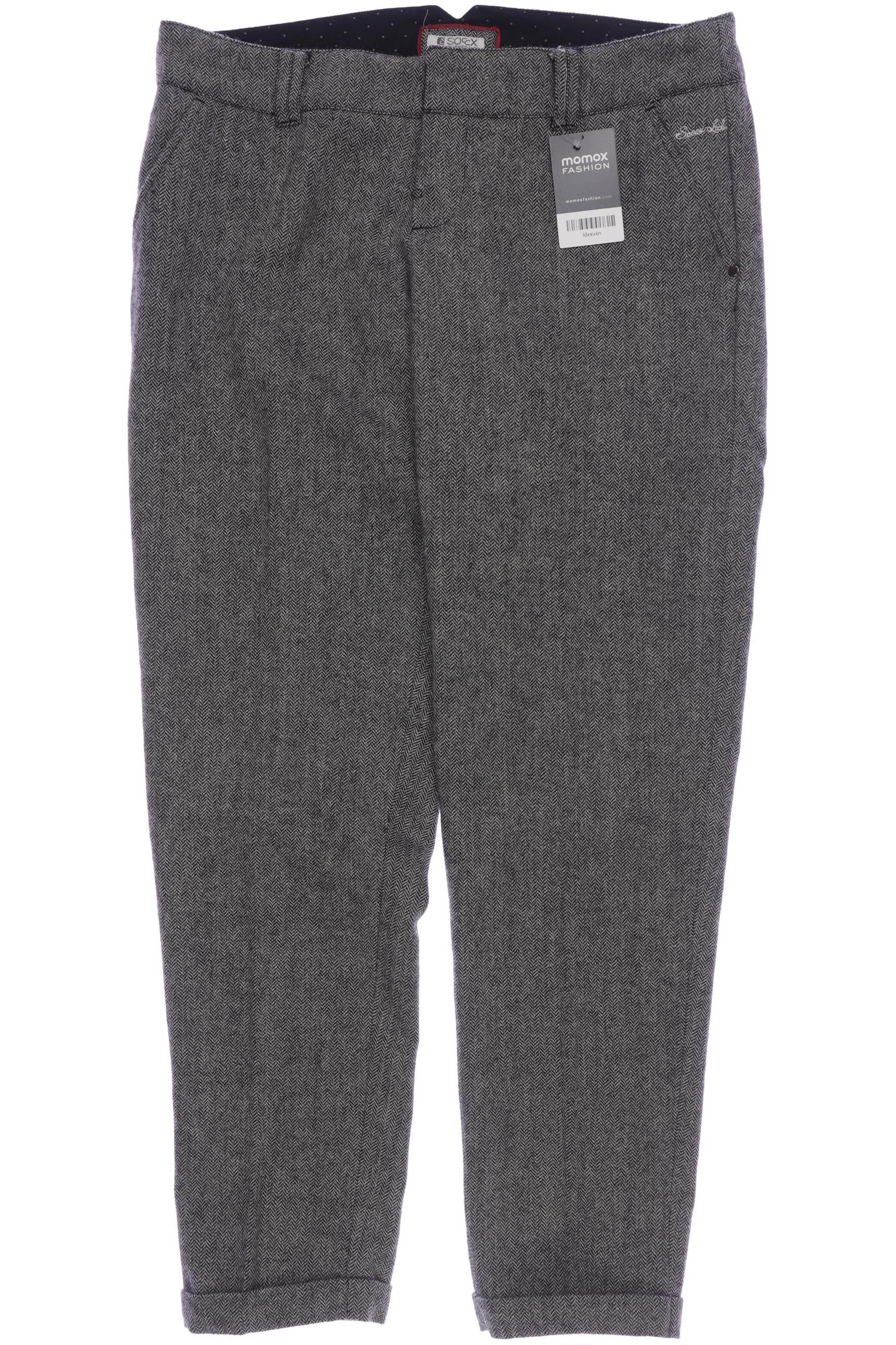 

Soccx Damen Stoffhose, grau, Gr. 0