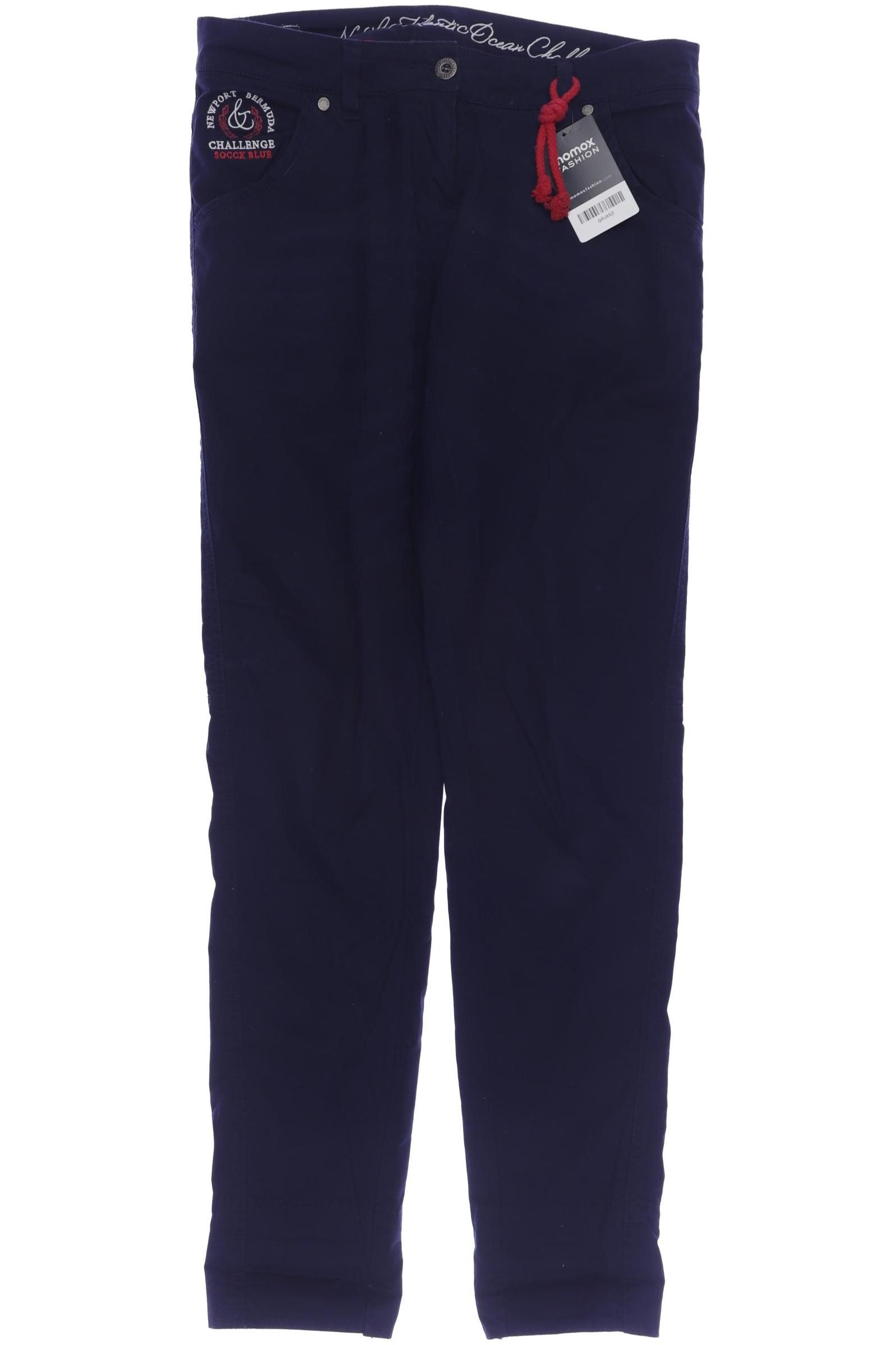 

Soccx Damen Stoffhose, marineblau, Gr. 27