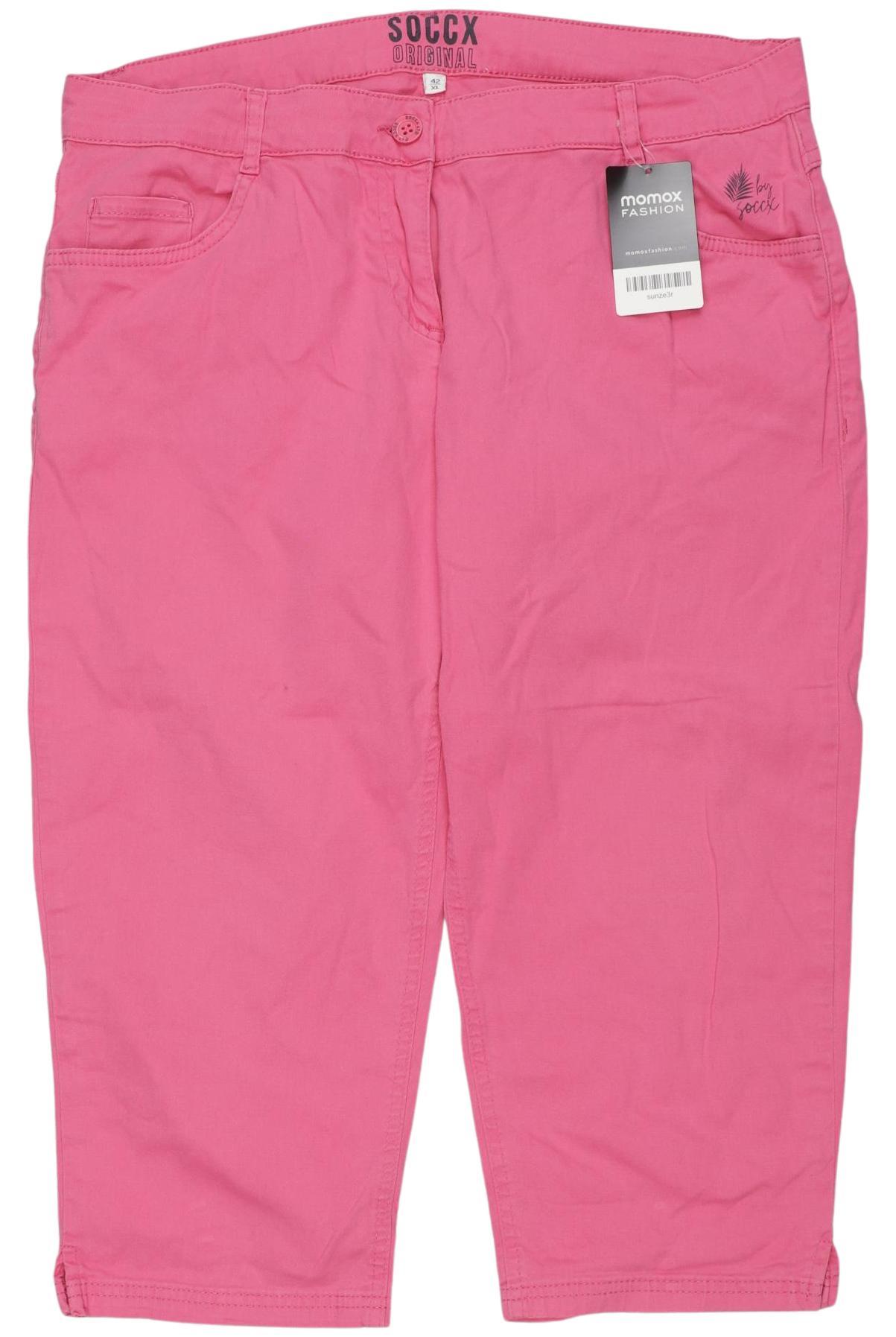 

Soccx Damen Stoffhose, pink, Gr. 42