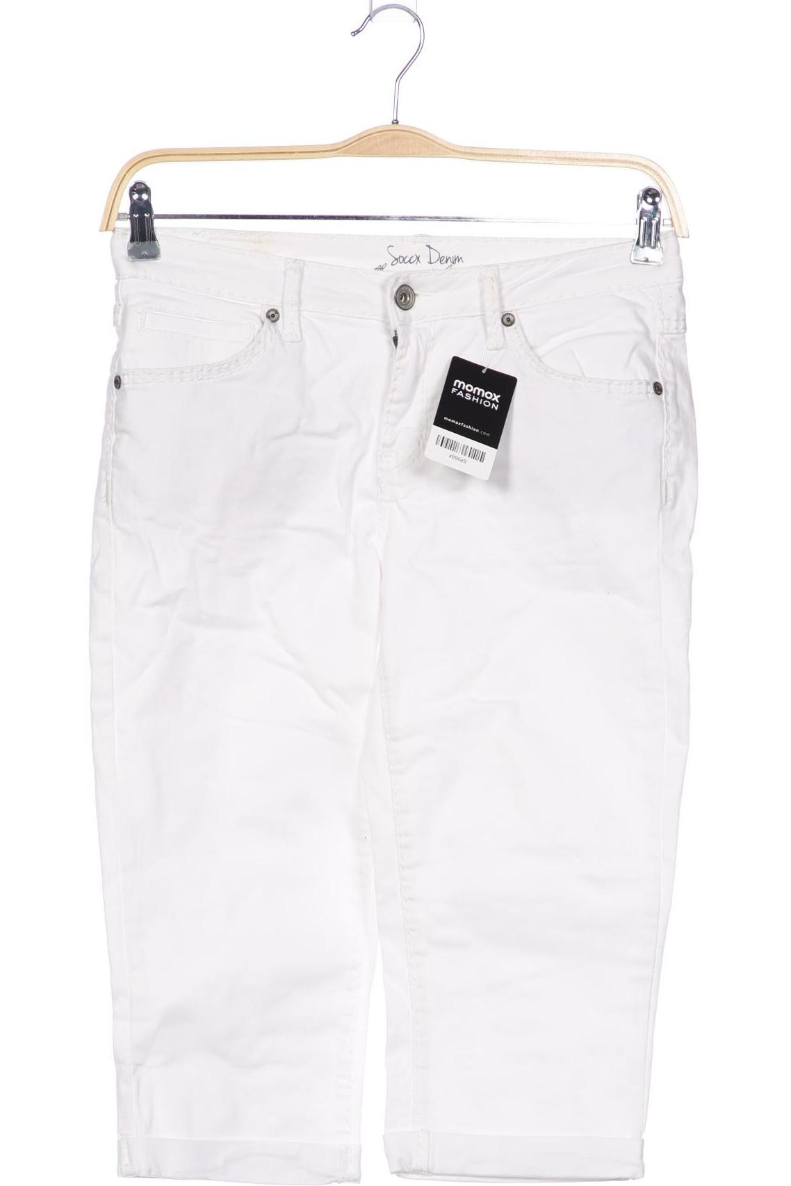 

Soccx Damen Stoffhose, weiß, Gr. 30
