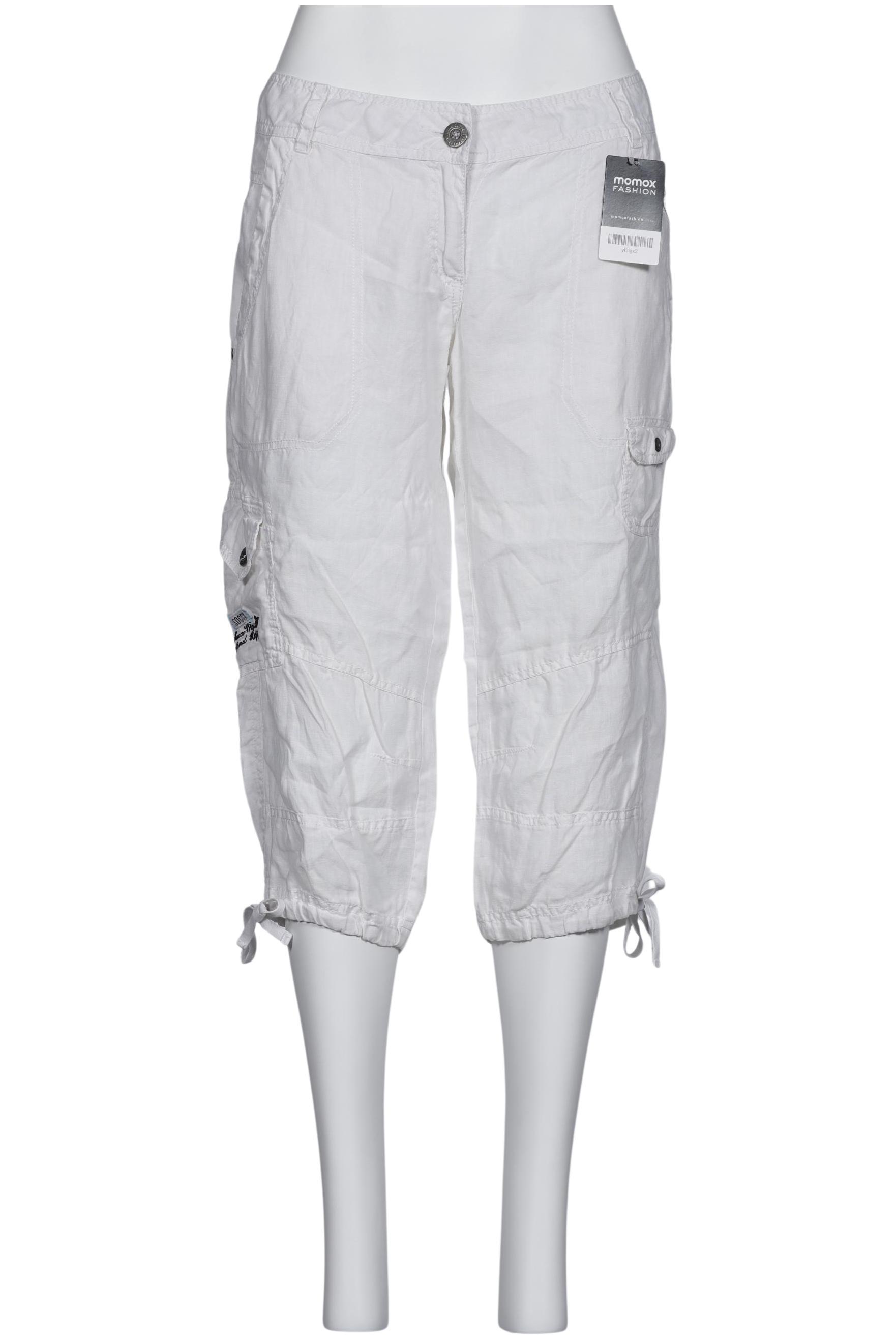 

Soccx Damen Stoffhose, weiß, Gr. 40