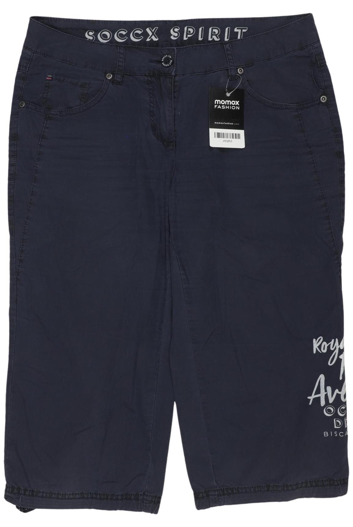 

Soccx Damen Stoffhose, marineblau, Gr. 36