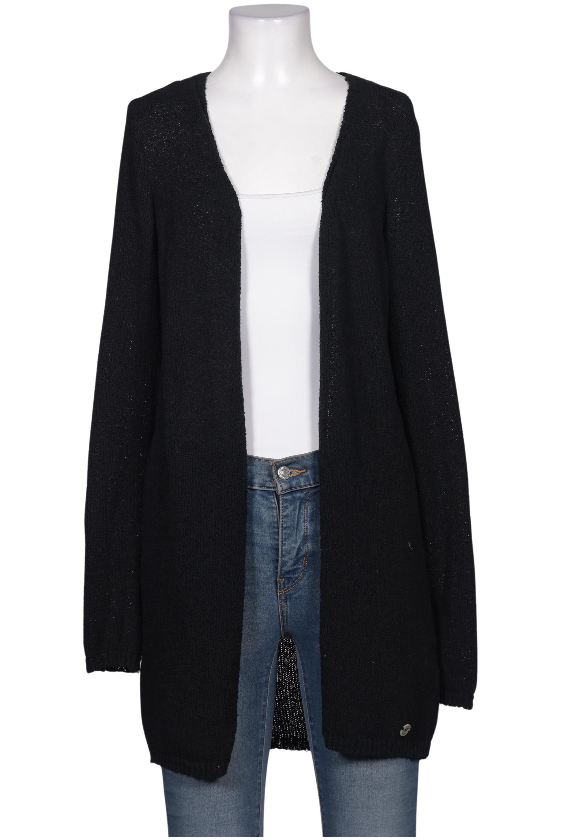 

Soccx Damen Strickjacke, schwarz, Gr. 38