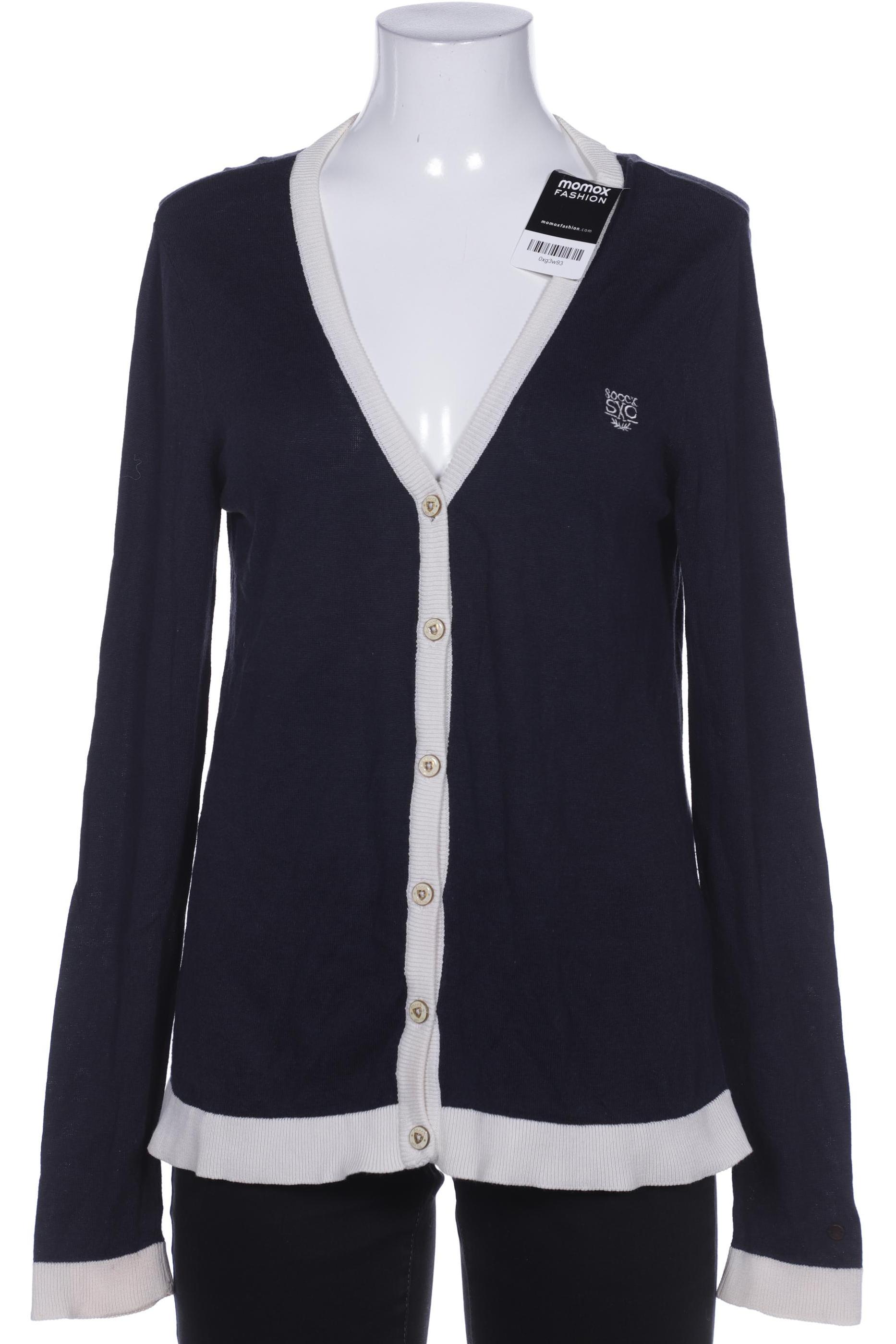 

SOCCX Damen Strickjacke, marineblau