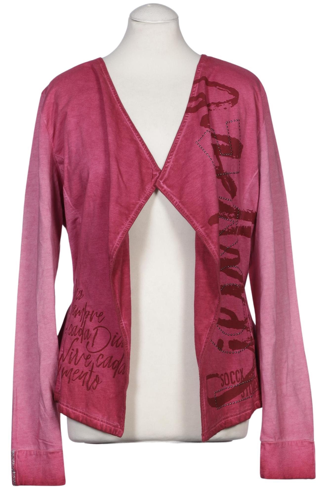 

Soccx Damen Strickjacke, pink, Gr. 42