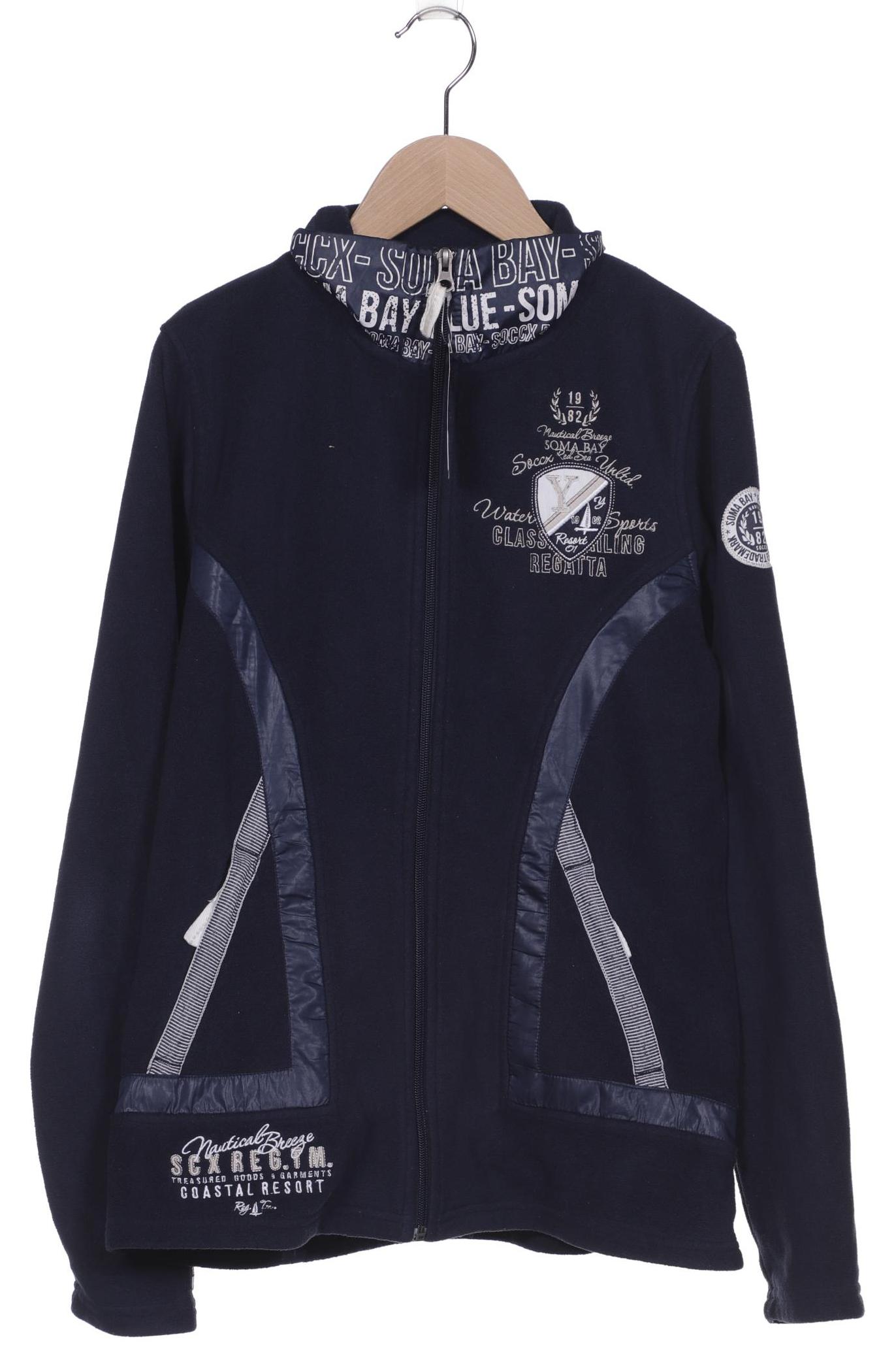 

SOCCX Damen Strickjacke, marineblau