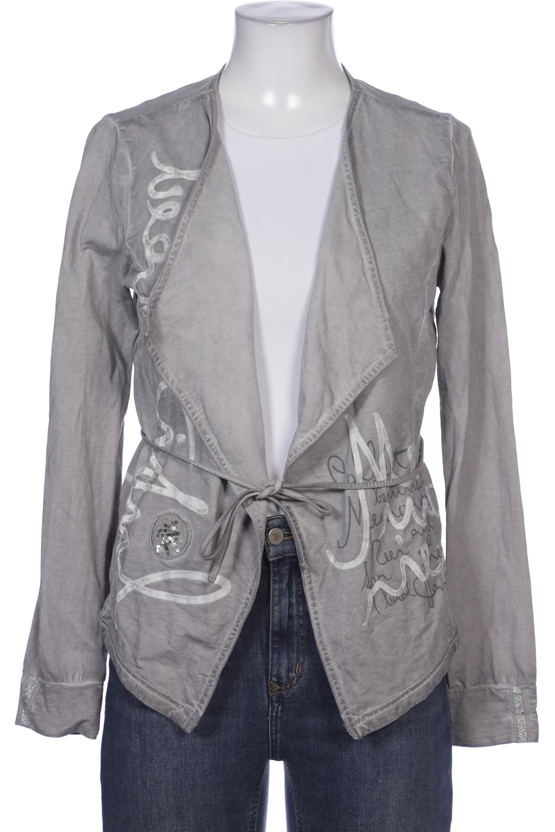 

Soccx Damen Strickjacke, grau, Gr. 38