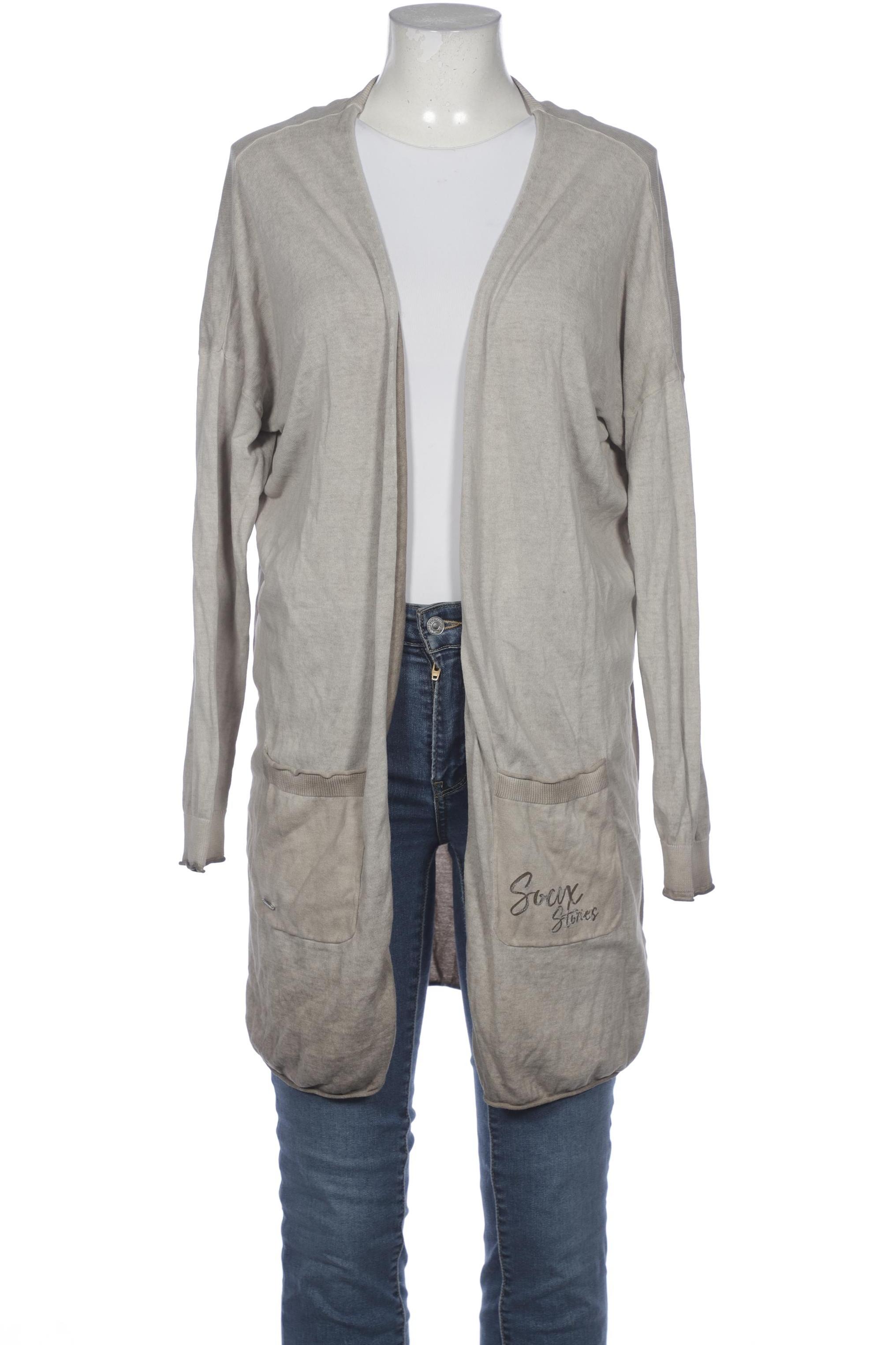 

Soccx Damen Strickjacke, beige, Gr. 40