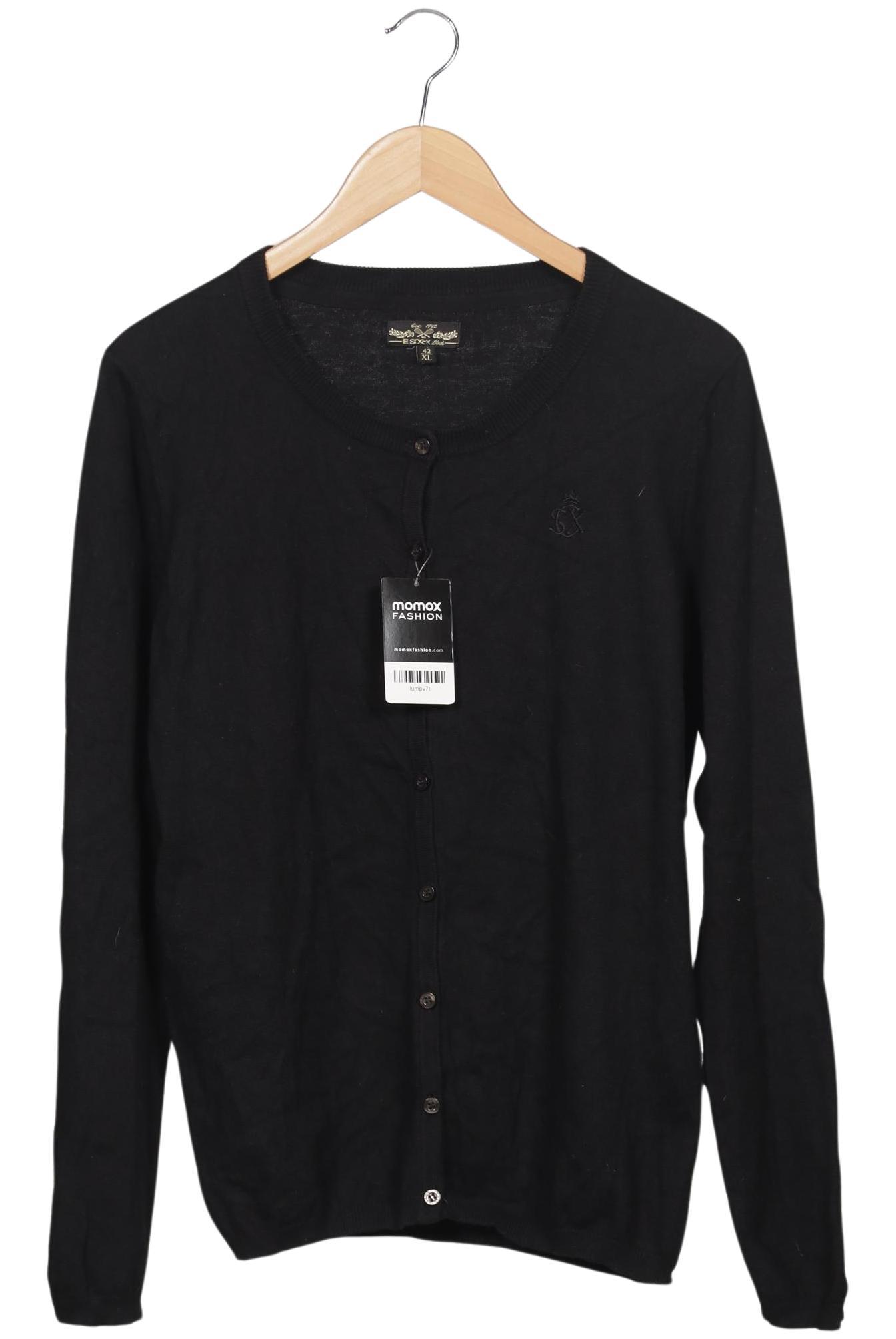 

Soccx Damen Strickjacke, schwarz, Gr. 42