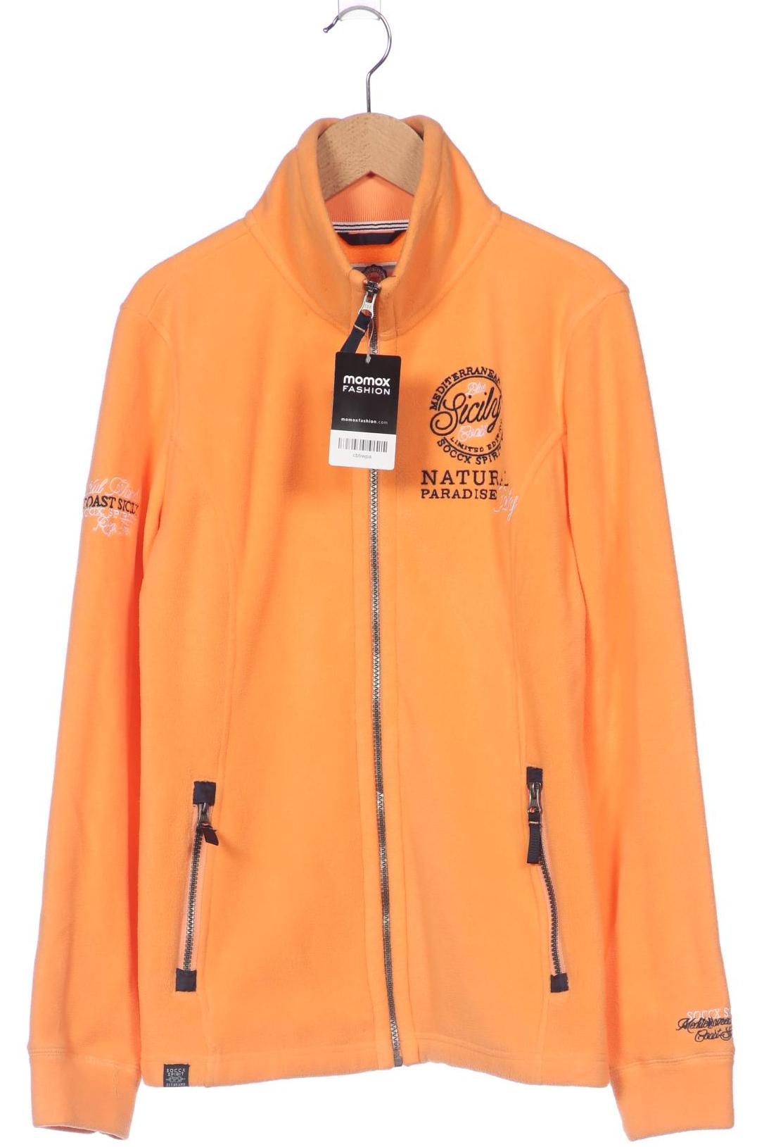 

Soccx Damen Strickjacke, orange, Gr. 38
