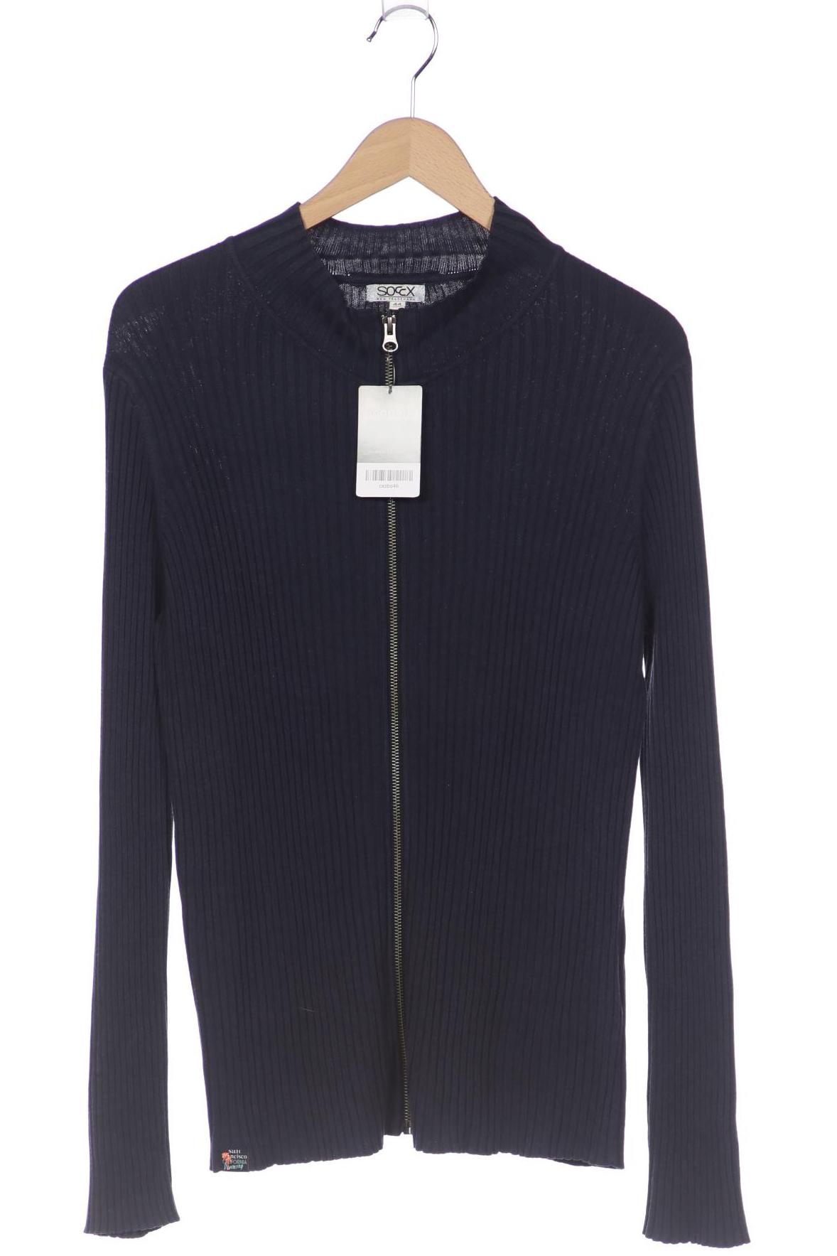 

SOCCX Damen Strickjacke, marineblau