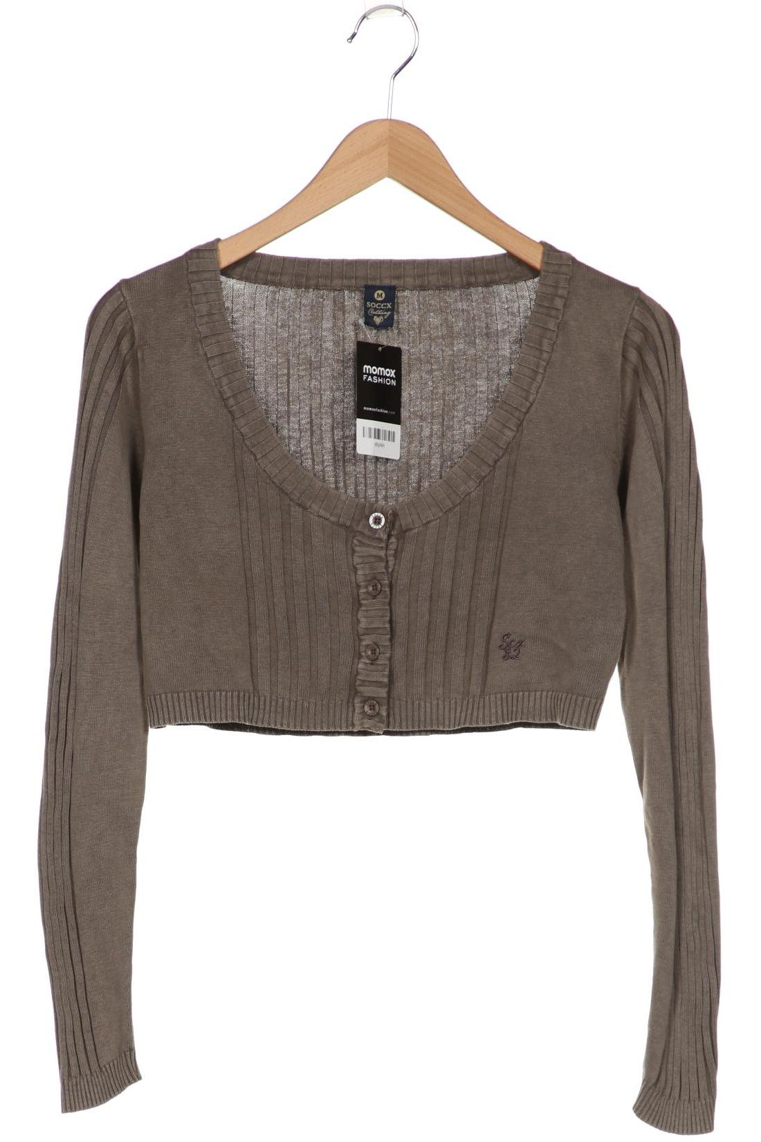 

SOCCX Damen Strickjacke, beige