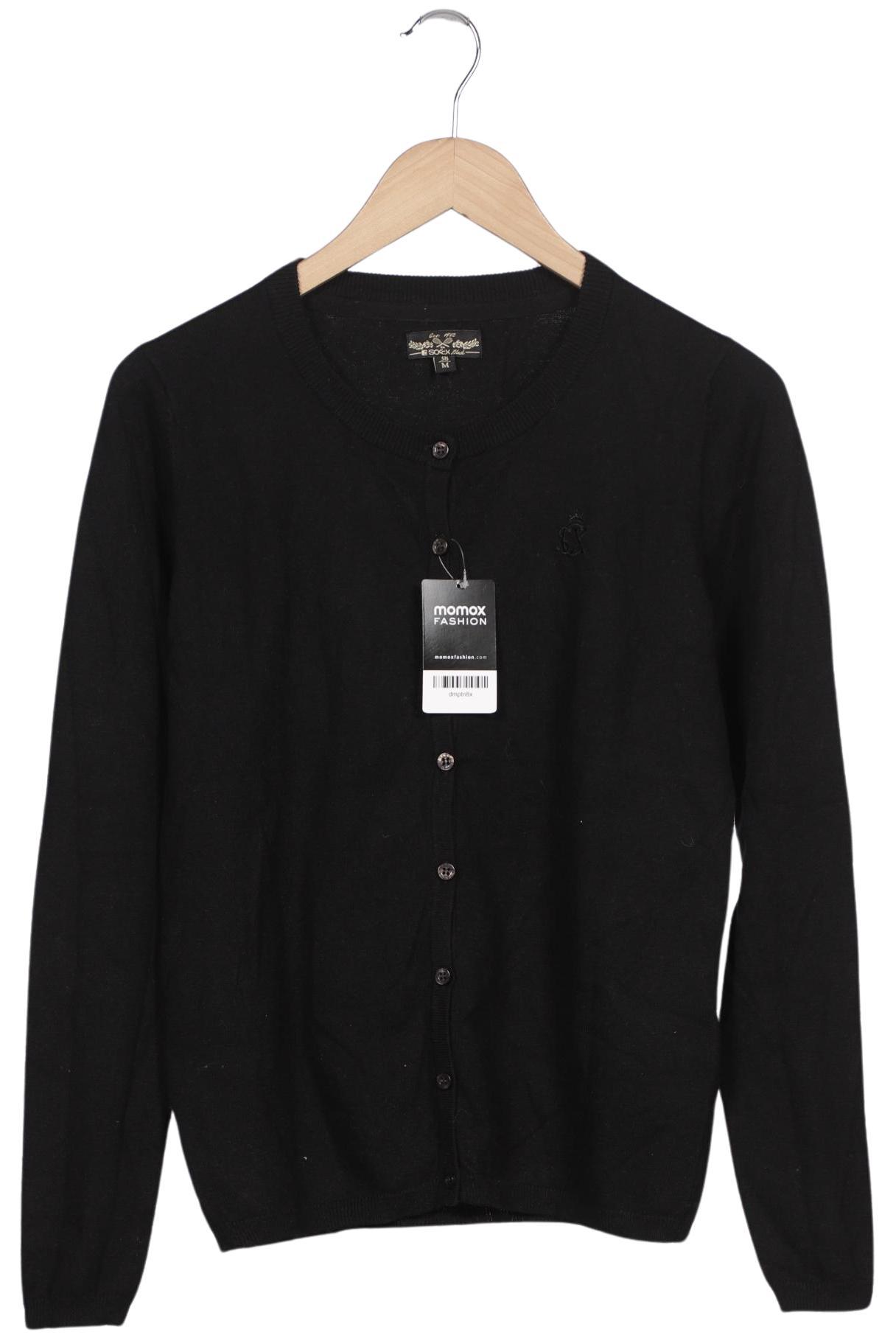 

Soccx Damen Strickjacke, schwarz, Gr. 38