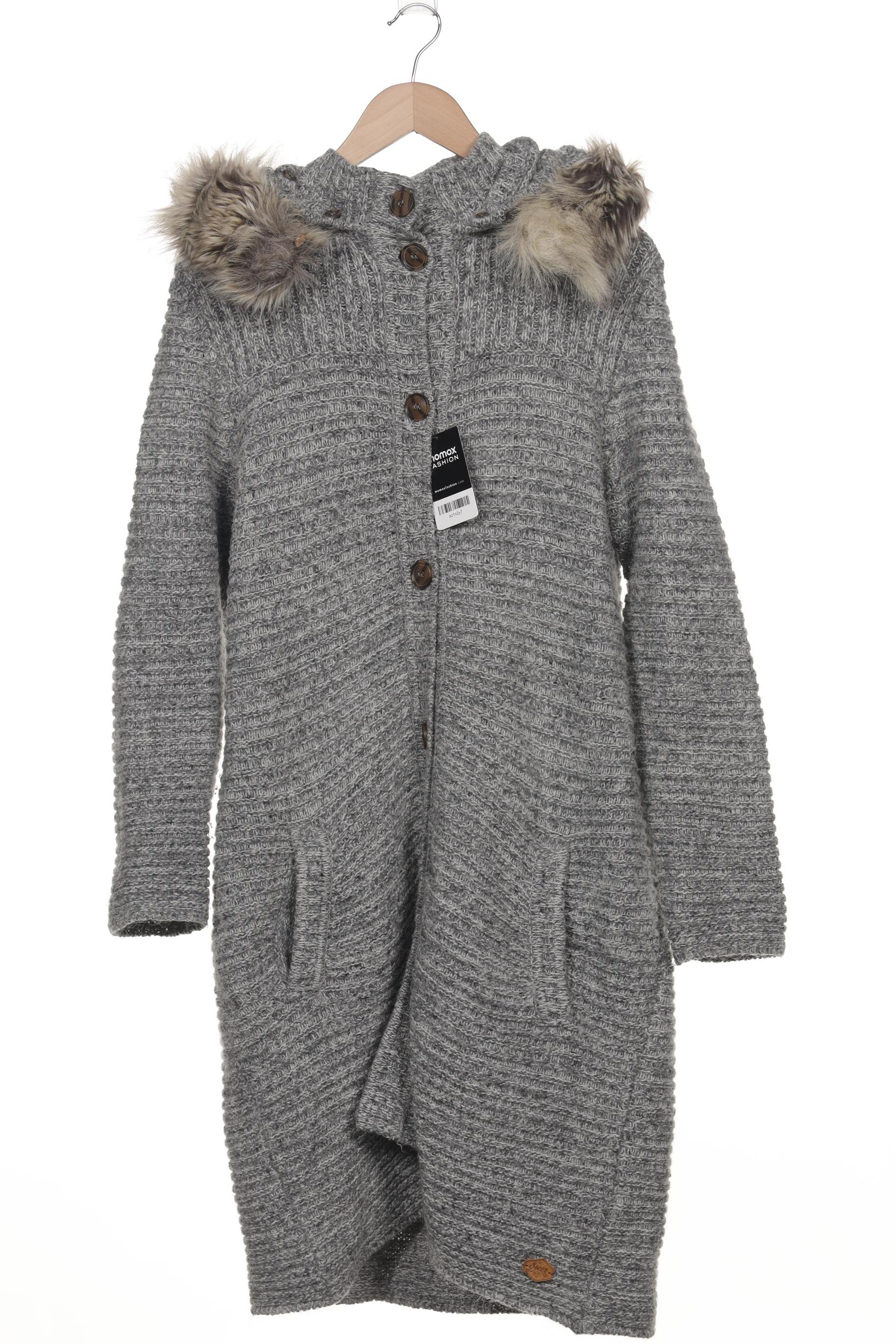 

Soccx Damen Strickjacke, grau, Gr. 44