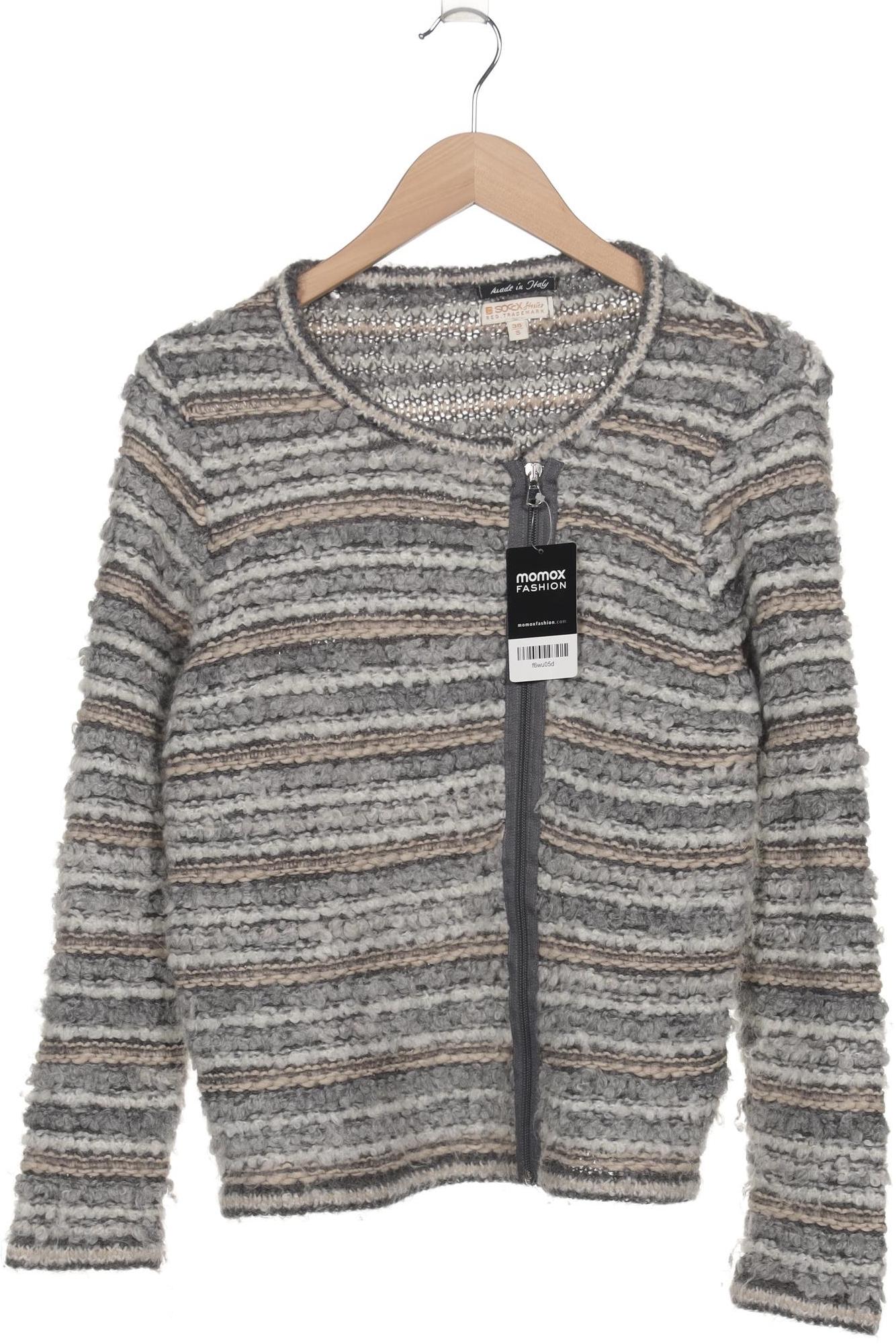 

Soccx Damen Strickjacke, grau, Gr. 36