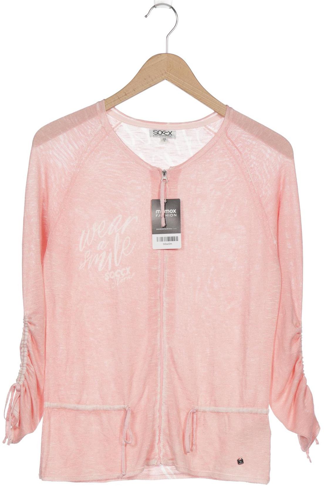 

Soccx Damen Strickjacke, pink, Gr. 36