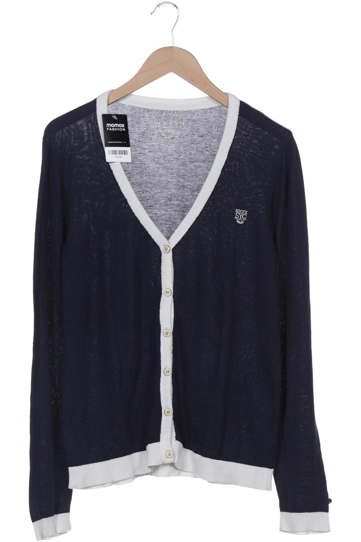 

Soccx Damen Strickjacke, marineblau, Gr. 42