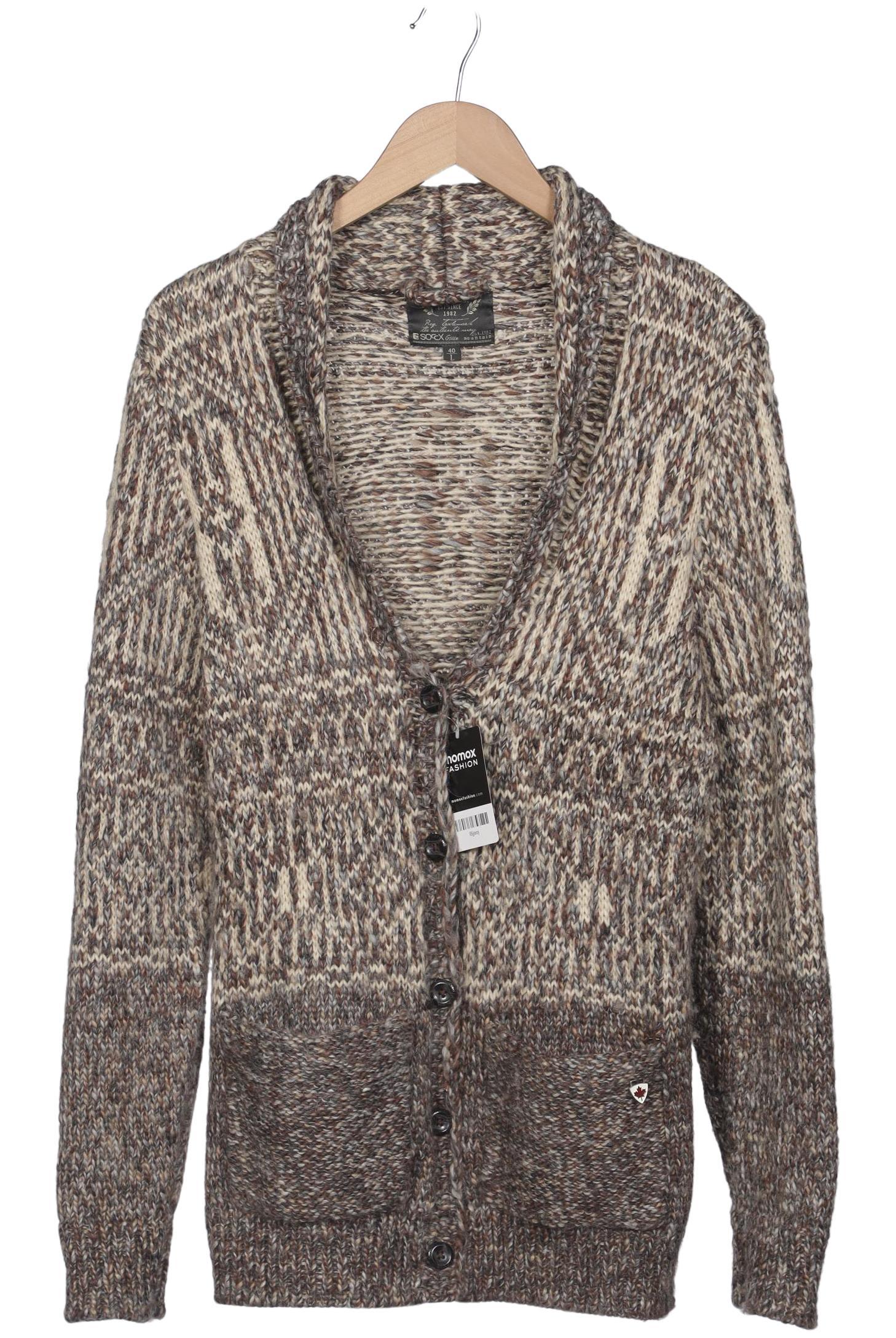 

Soccx Damen Strickjacke, braun, Gr. 40