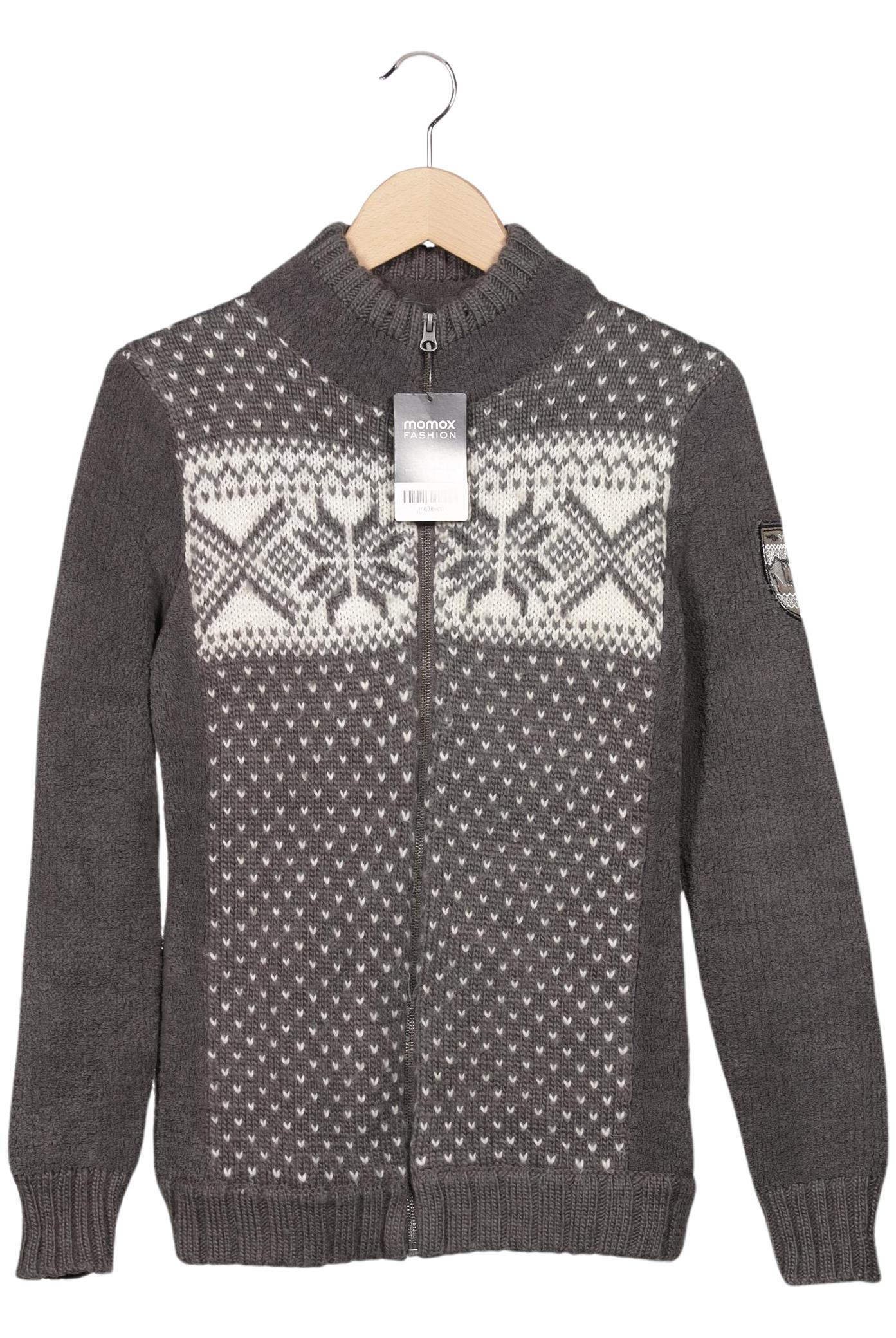 

Soccx Damen Strickjacke, grau, Gr. 38