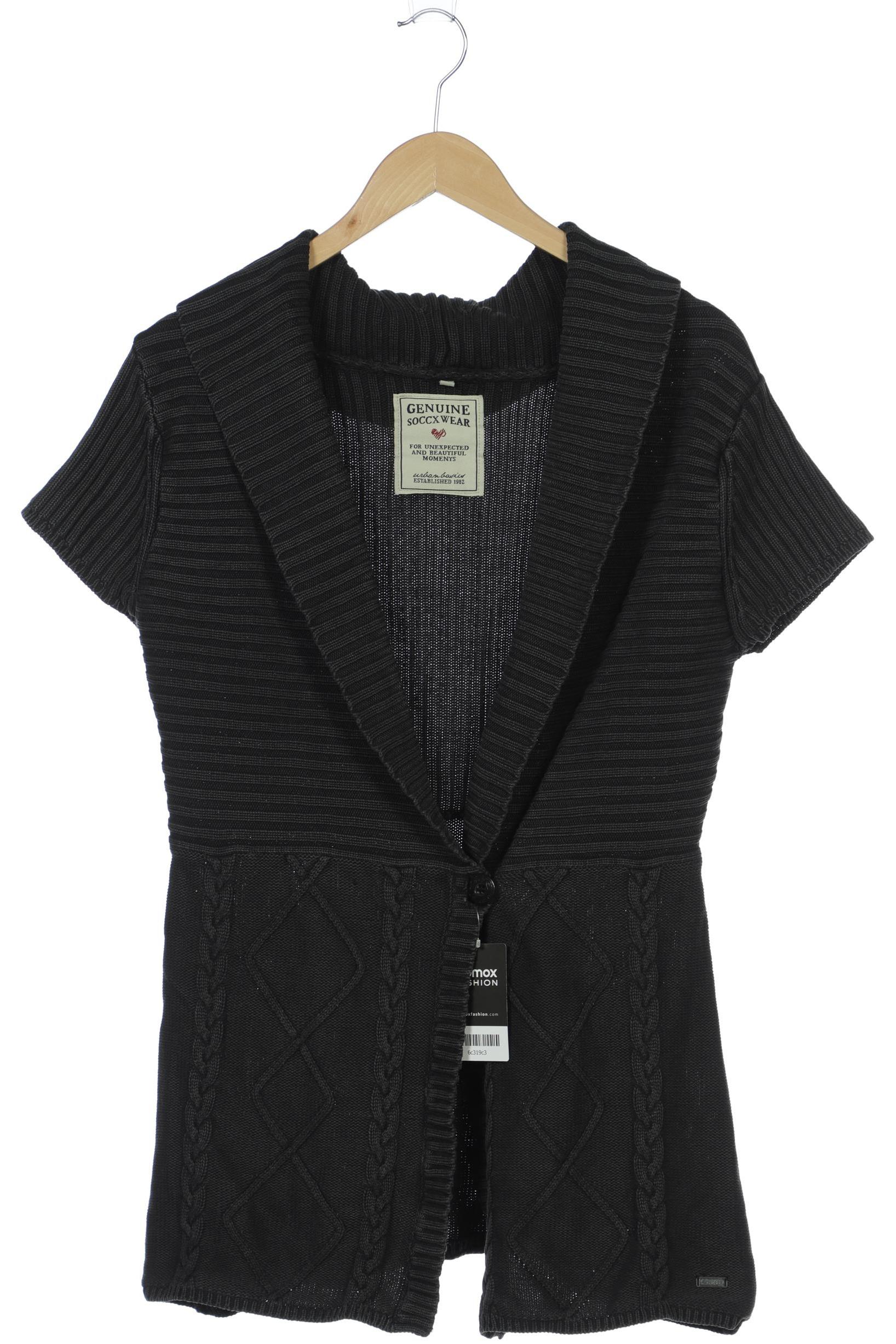 

Soccx Damen Strickjacke, grau, Gr. 42